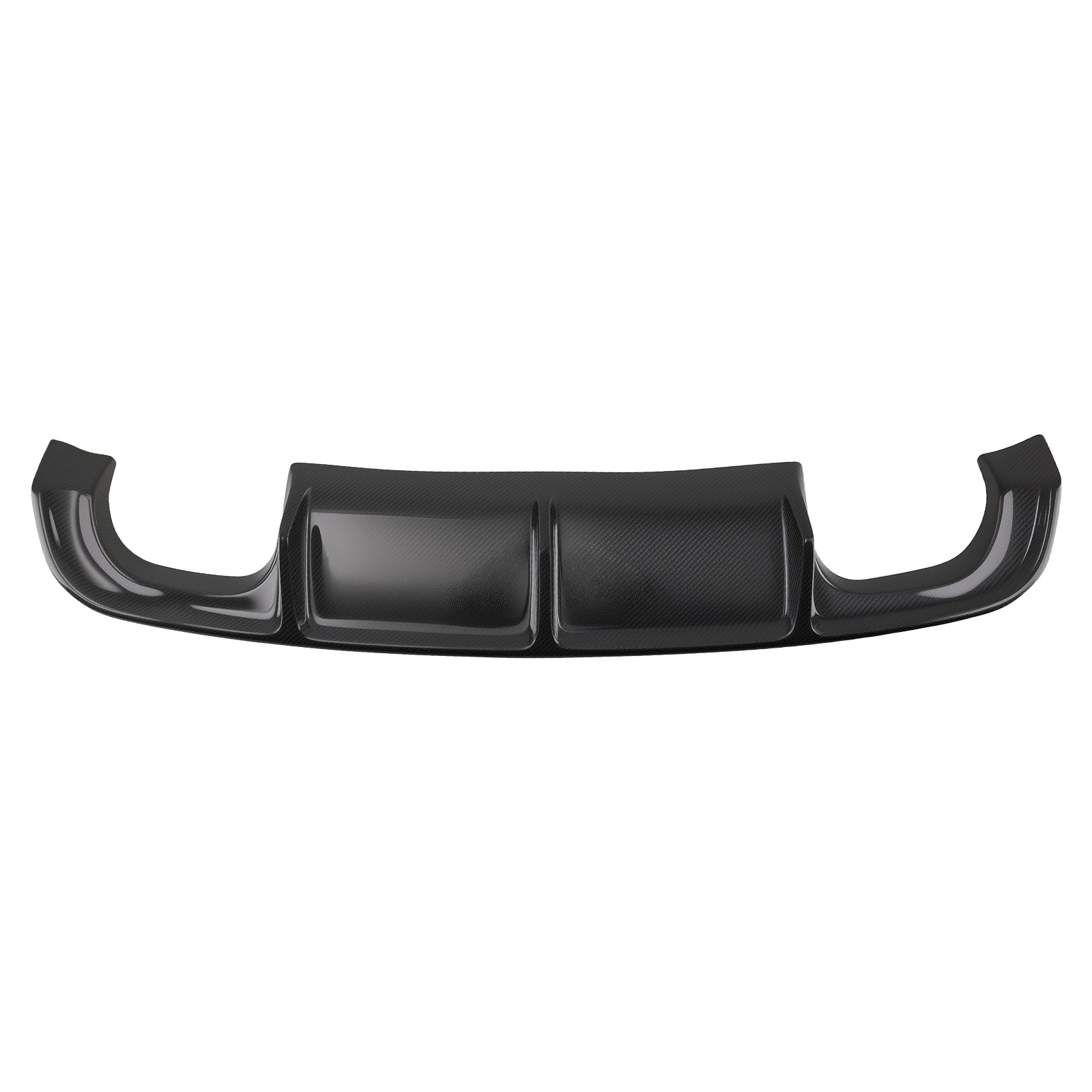 Carbon Fiber Rear Lip Diffuser Bumper for BMW X5M F85 X6M F86 2015-2018