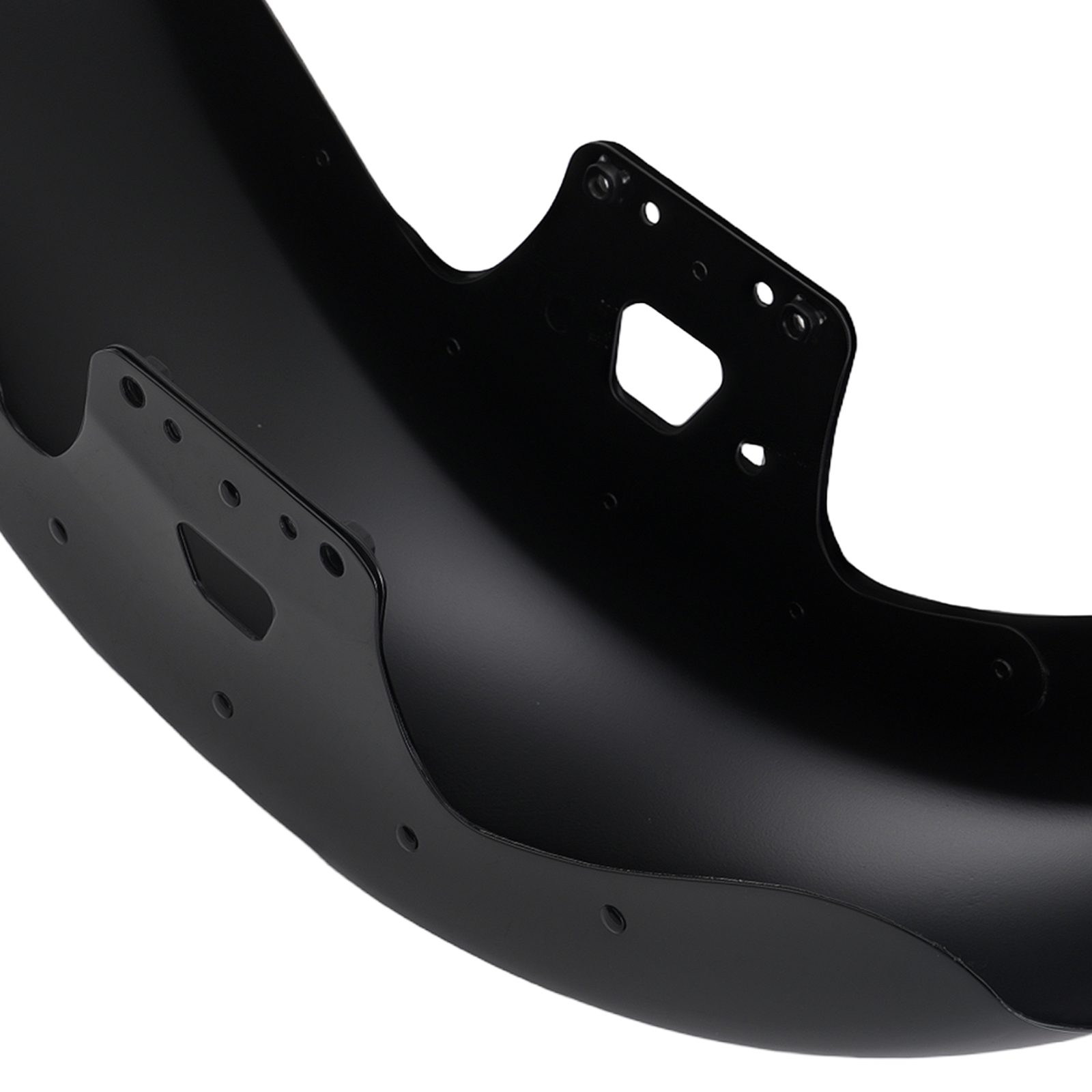 Front Fender for Harley Electra Glide Road King 2014-later 19 Inch Black Iron