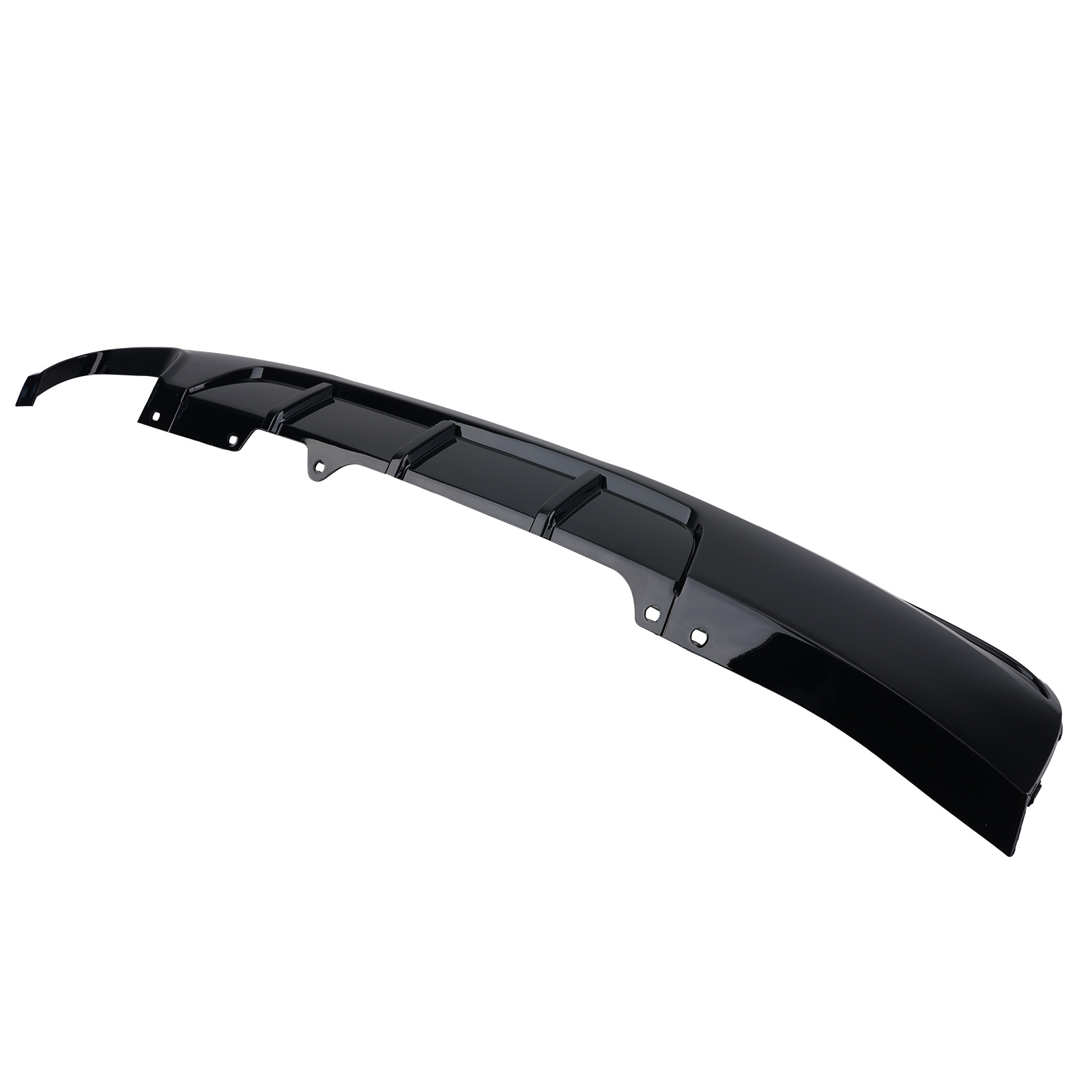 Rear Bumper Diffuser Splitter M Performance Style Gloss For BMW 5 Series F10 F11