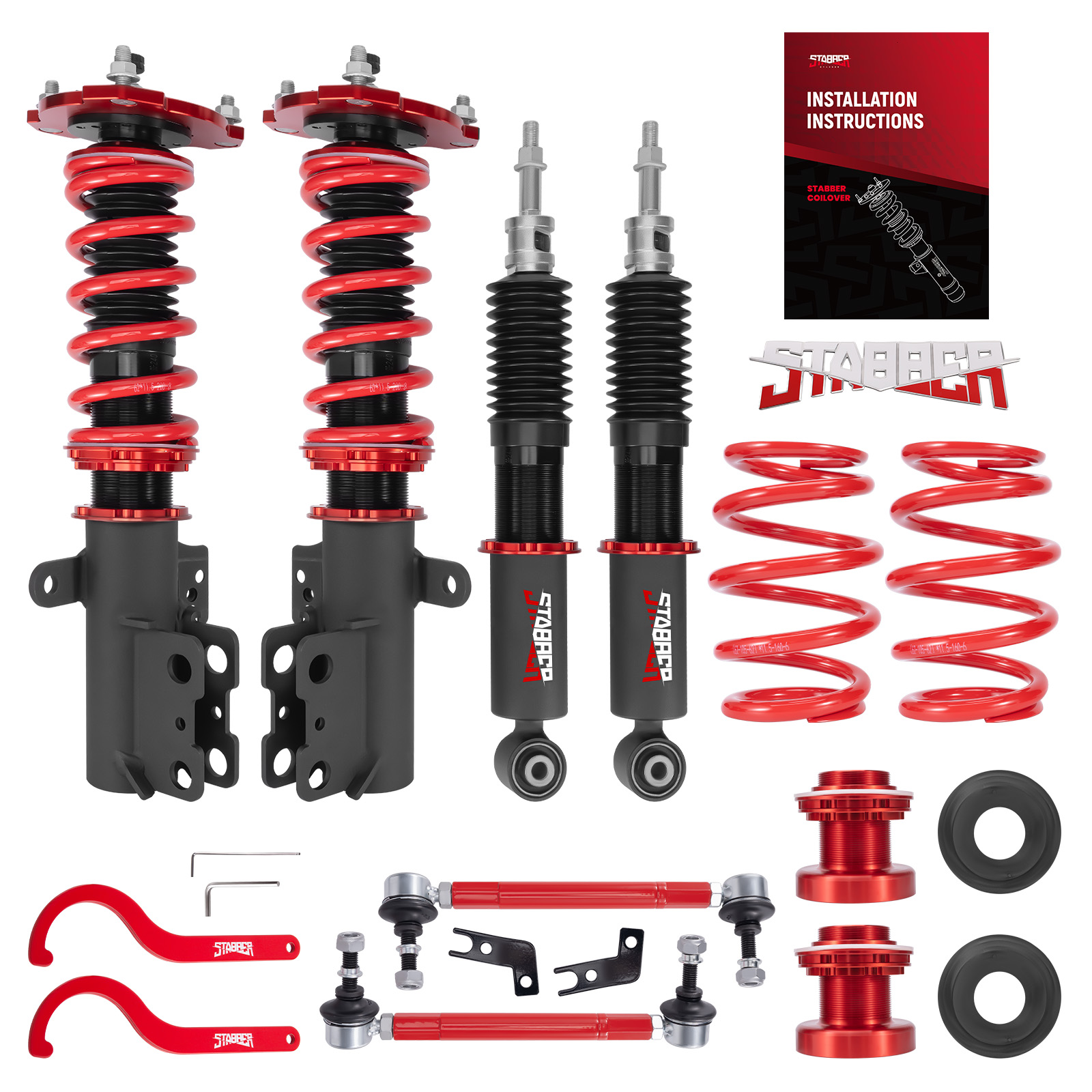 STABBER Coilovers Shock Lowering Kit For Toyota Camry L LE XLE 2018-2024