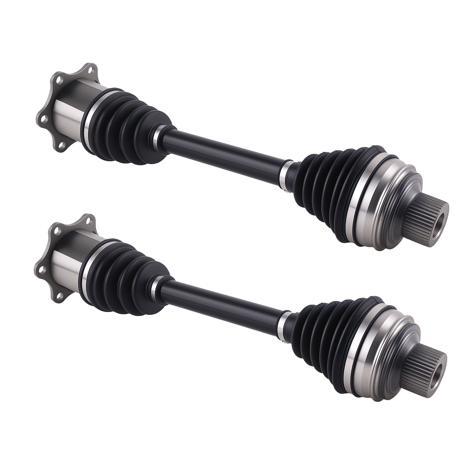 Front LH RH CV Axle Shaft Set For Audi A4 Quattro 2009-2011 A5 Quattro 2008-2012