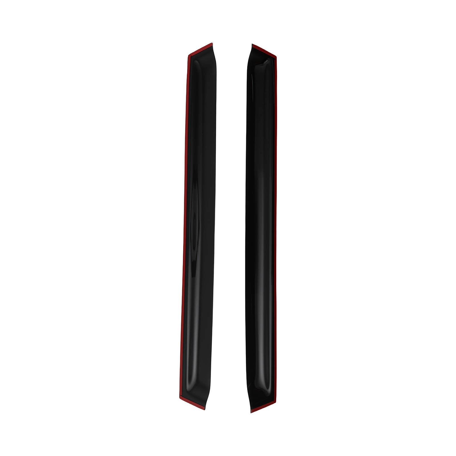 Window Visors Rain Guards Wind Deflectors Set for Honda Pilot 2003-2008 Black