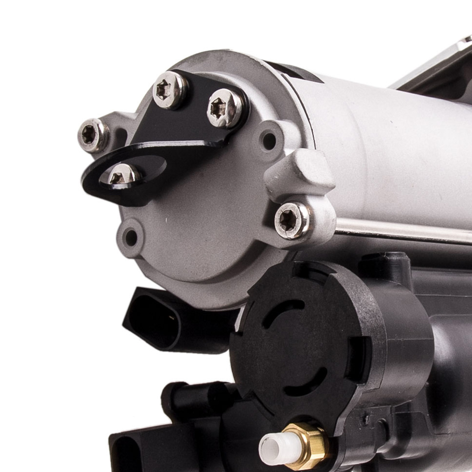 1x Air Compressor +2x Air Suspension Bag for Mercedes ML W164 GL X164 1643201204