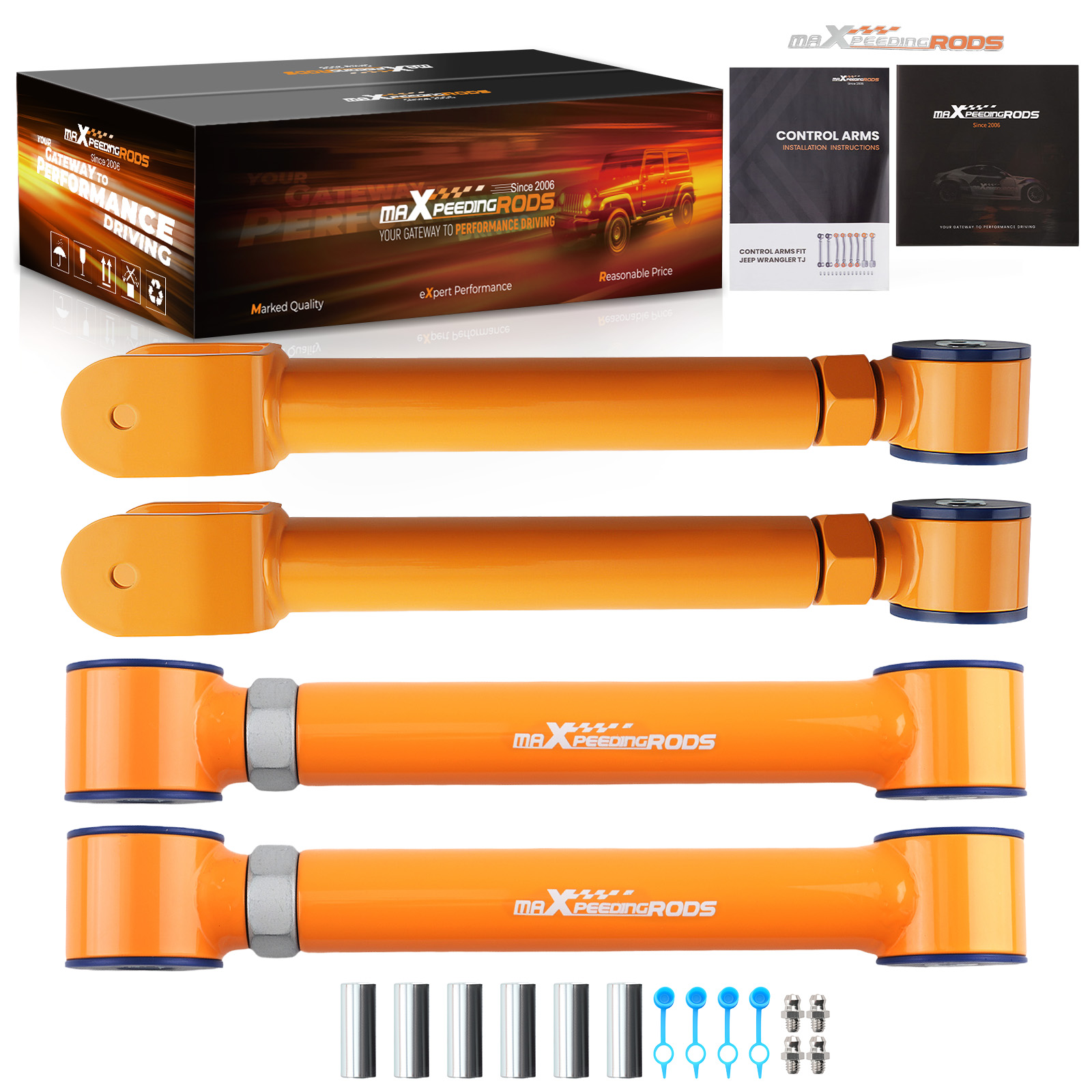 Suspension Adjustable Upper Control Arms Set for Jeep Grand Cherokee ZJ 1993-98