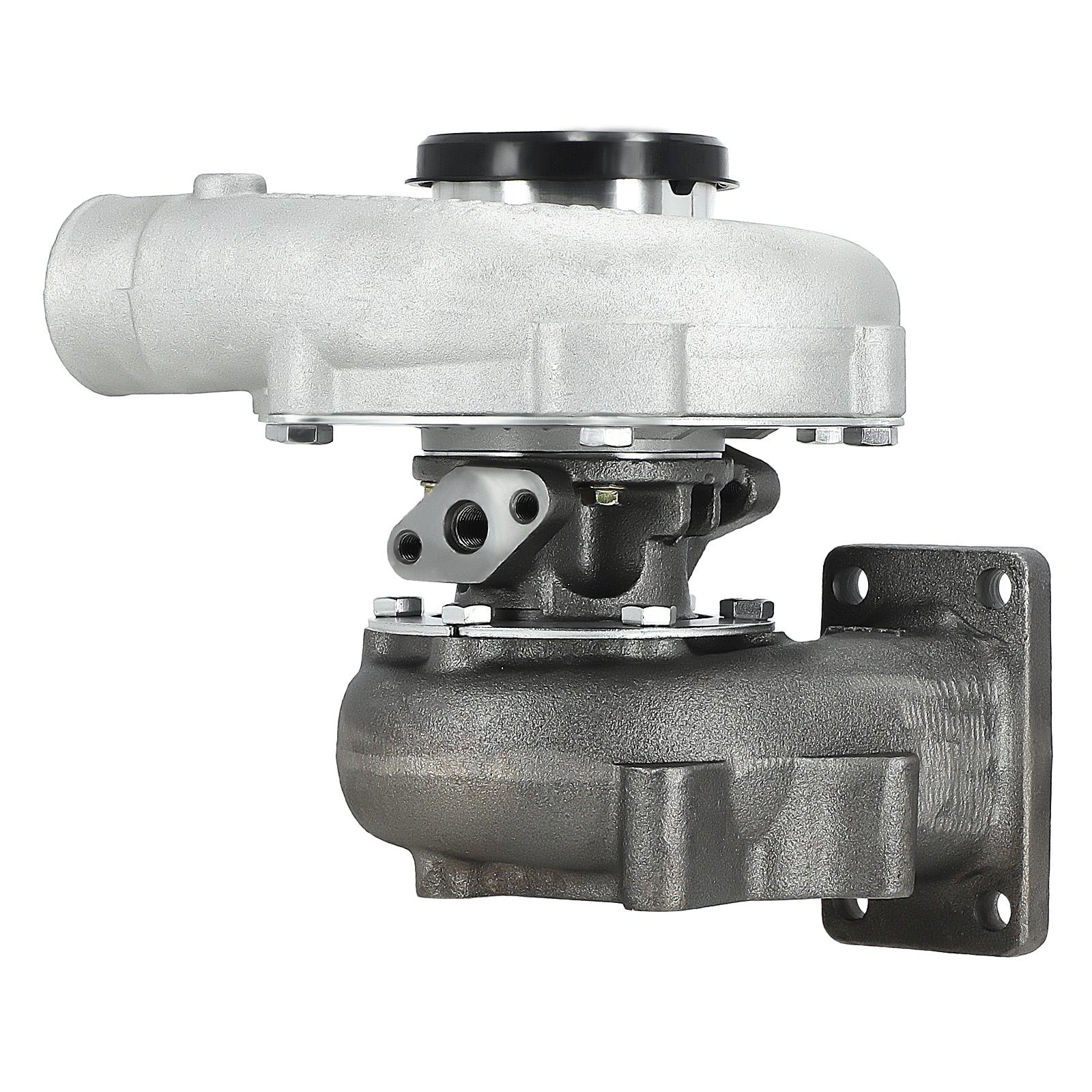 T3/T4 TURBO KIT 350HP WASTEGATE + INTERCOOLER + BOV + OIL Feed LINE Universal