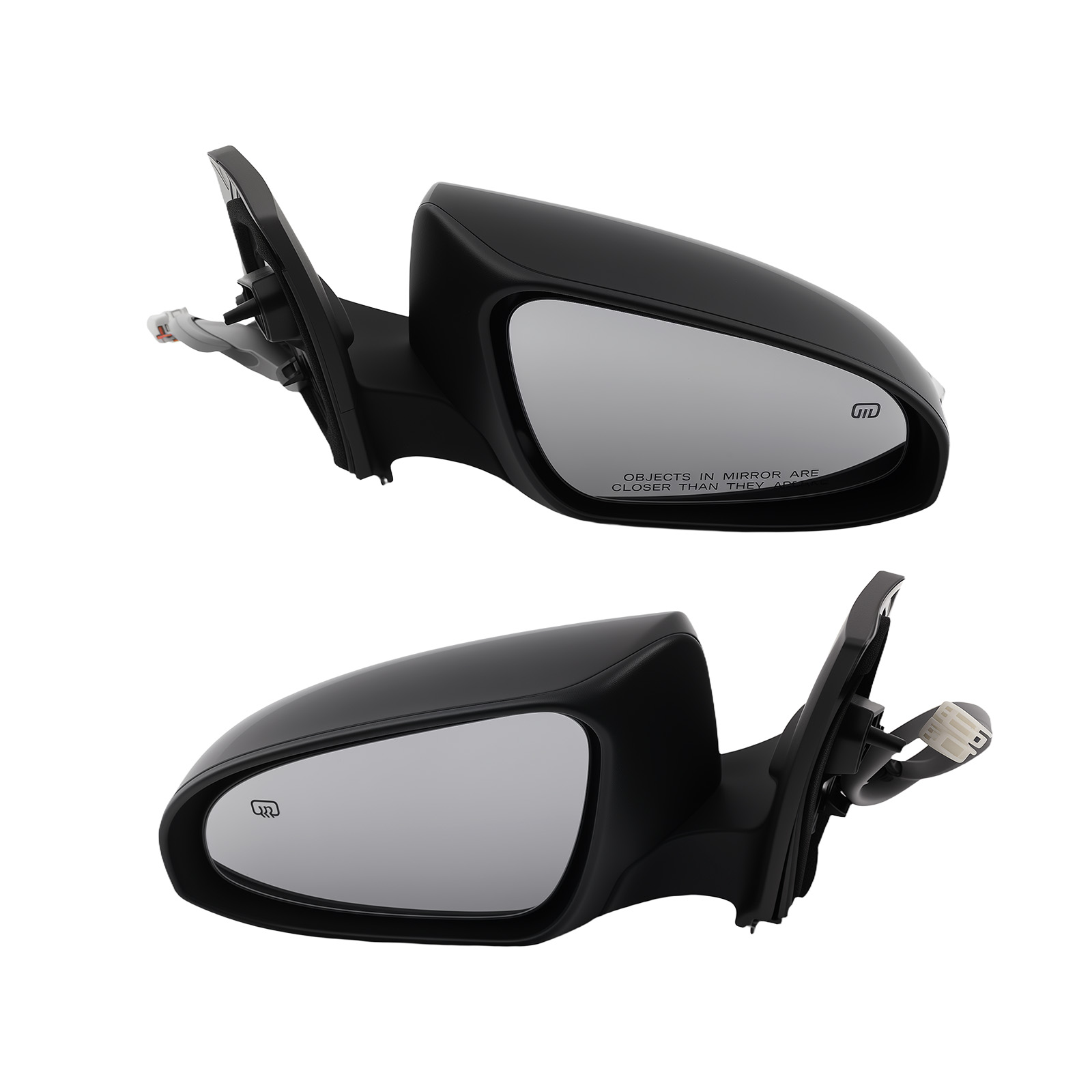 Rear View Side Mirror for Toyota Corolla 2014-2019 8794002F50D0 Black