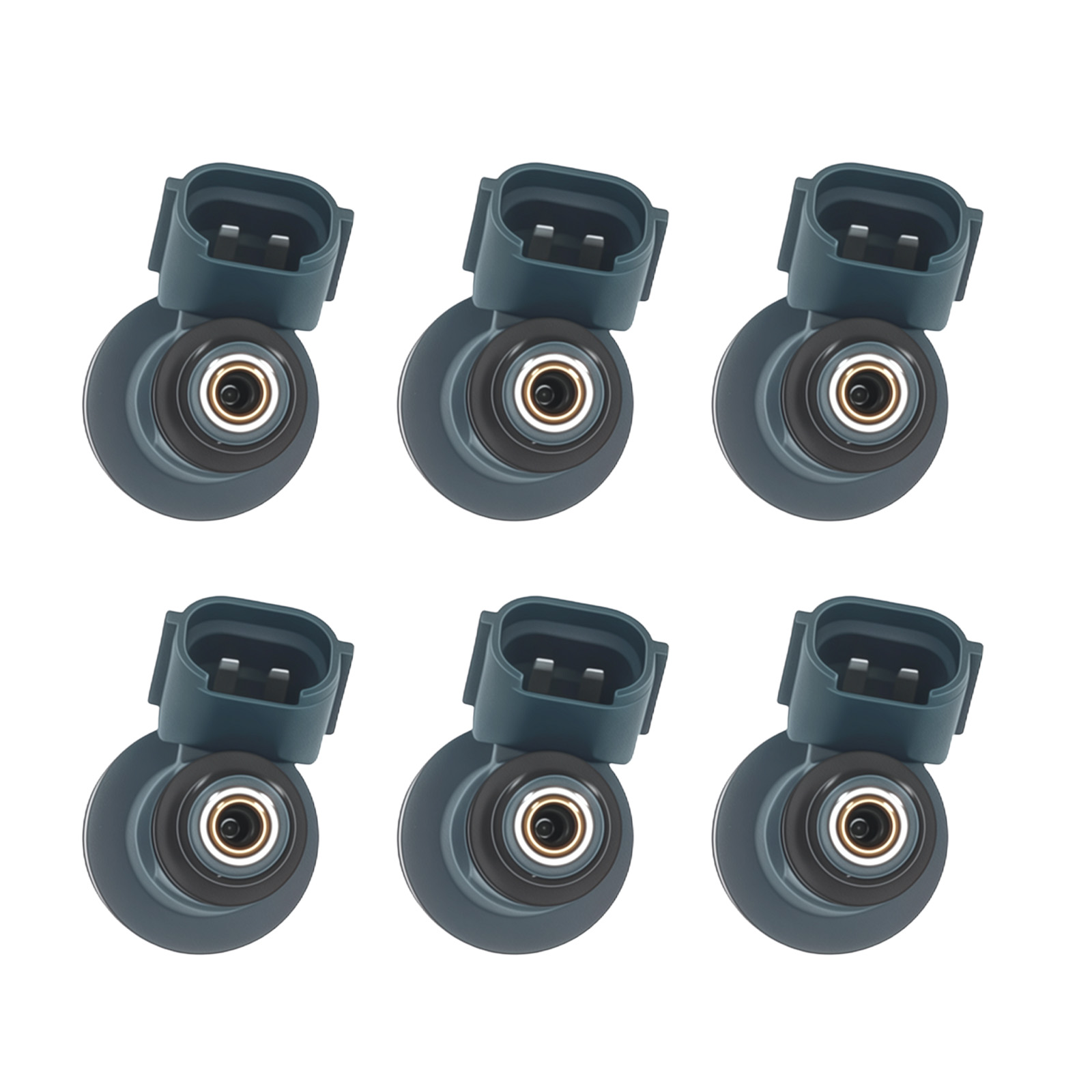 6Pack Fuel Injectors for Lexus RX300 Toyota 3.0L 842-12235 2Hole 2 Terminal