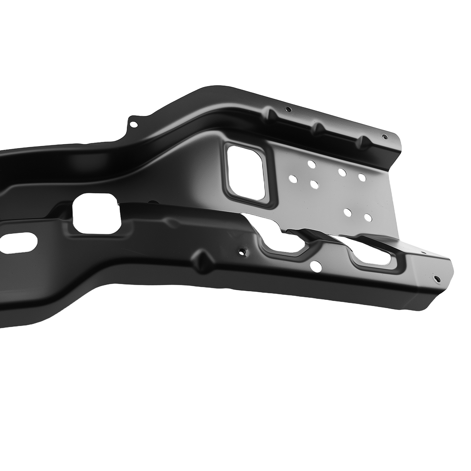 Front Bumper Bar Bracket Set for Chevy Silverado 2500 HD 3500 11-14 Black