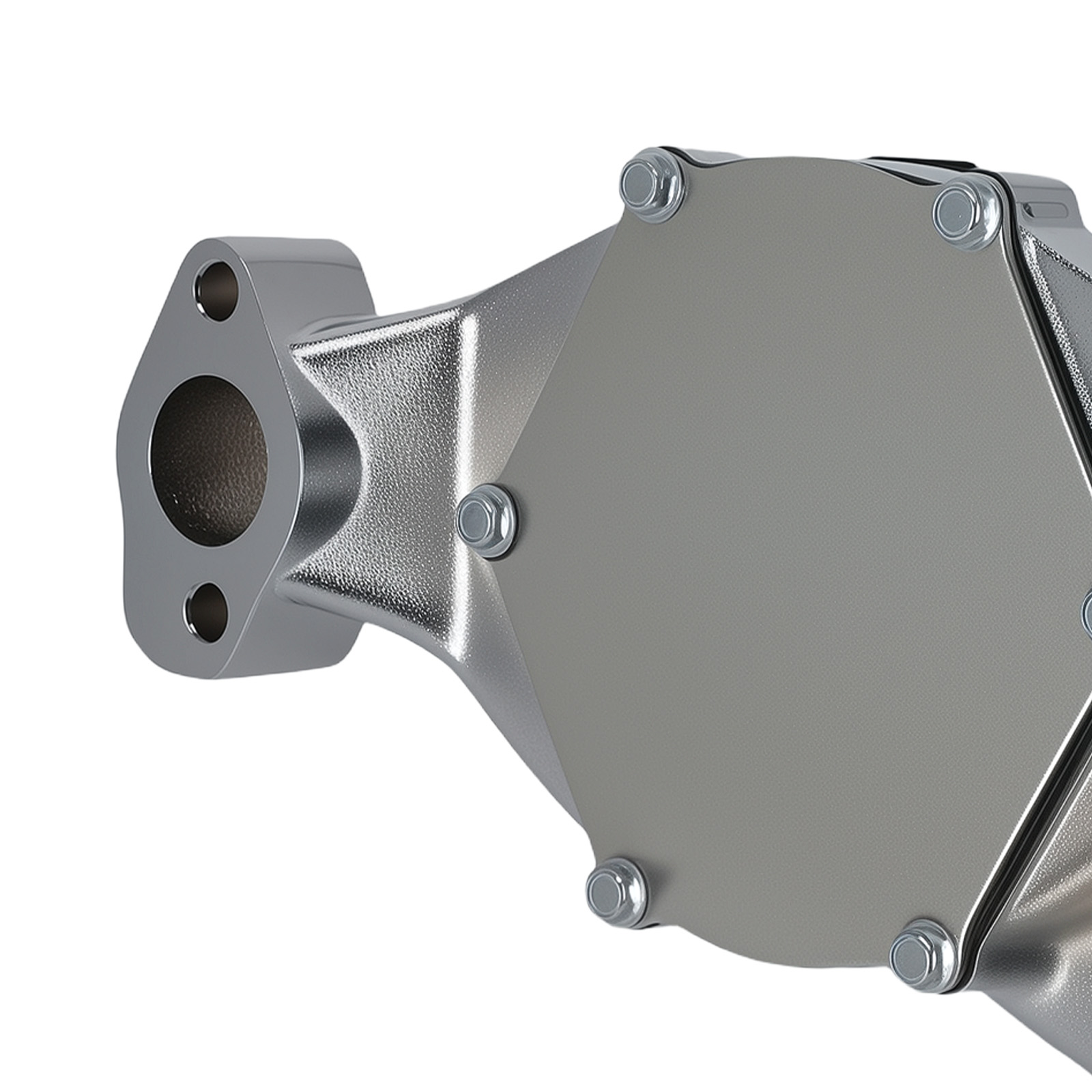 Chrome Billet Water Pump for Chevy 396 402 427 454 502 Big Block Aluminum