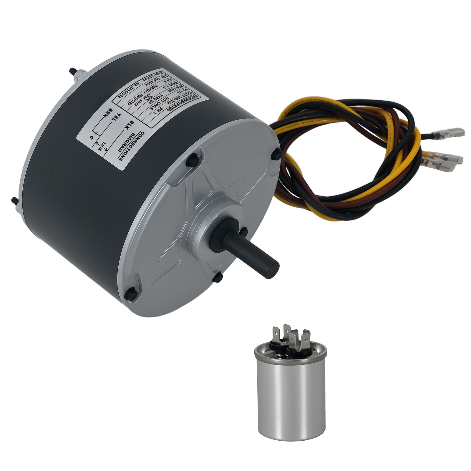 Condenser Fan For GE Genteq motor 5KCP39BGP870S 5KCP29ECA033S 1/6 HP 208-230 V