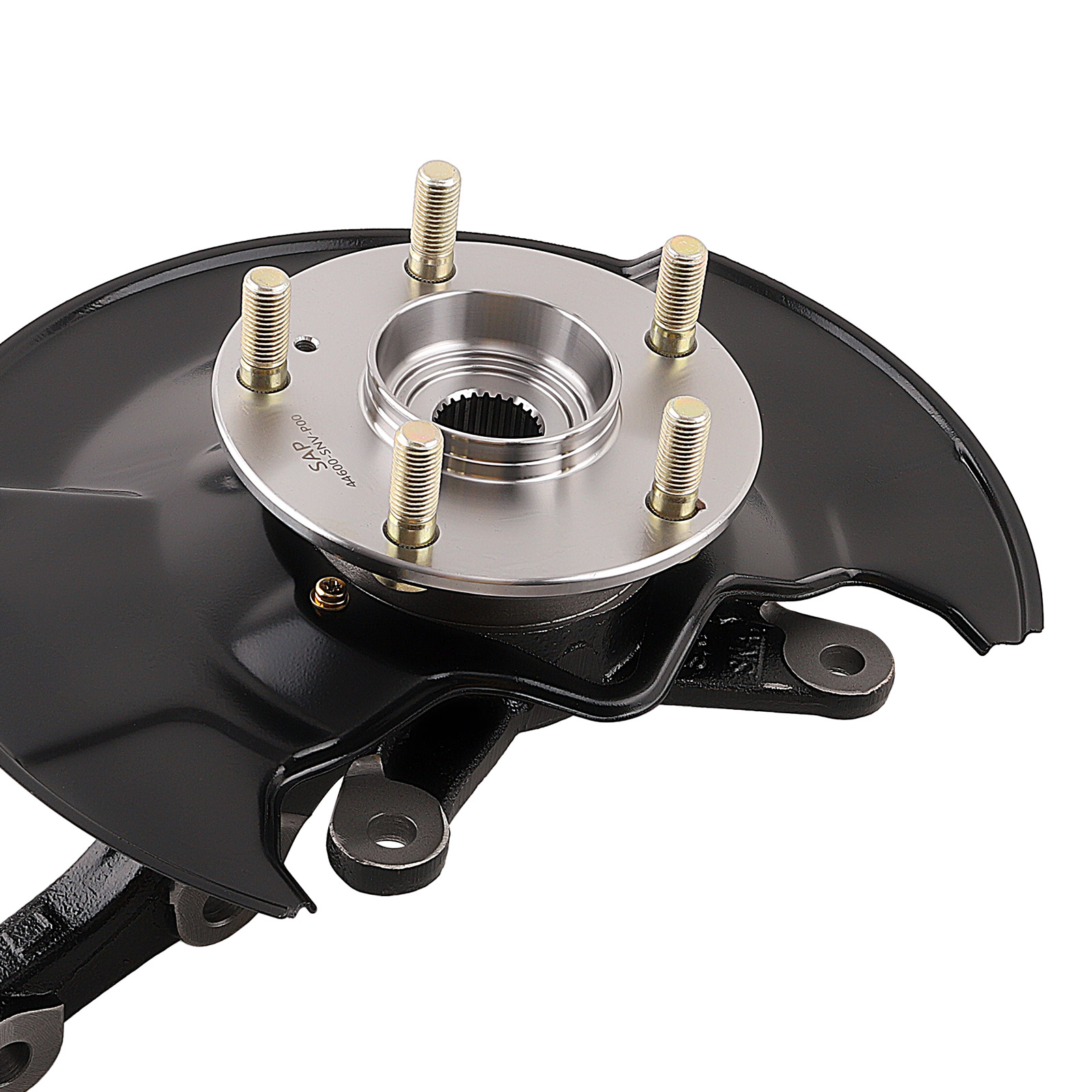 Front Steering Knuckle & Wheel Bearing Hub Assembly Pair FOR HONDA CIVIC 698-451
