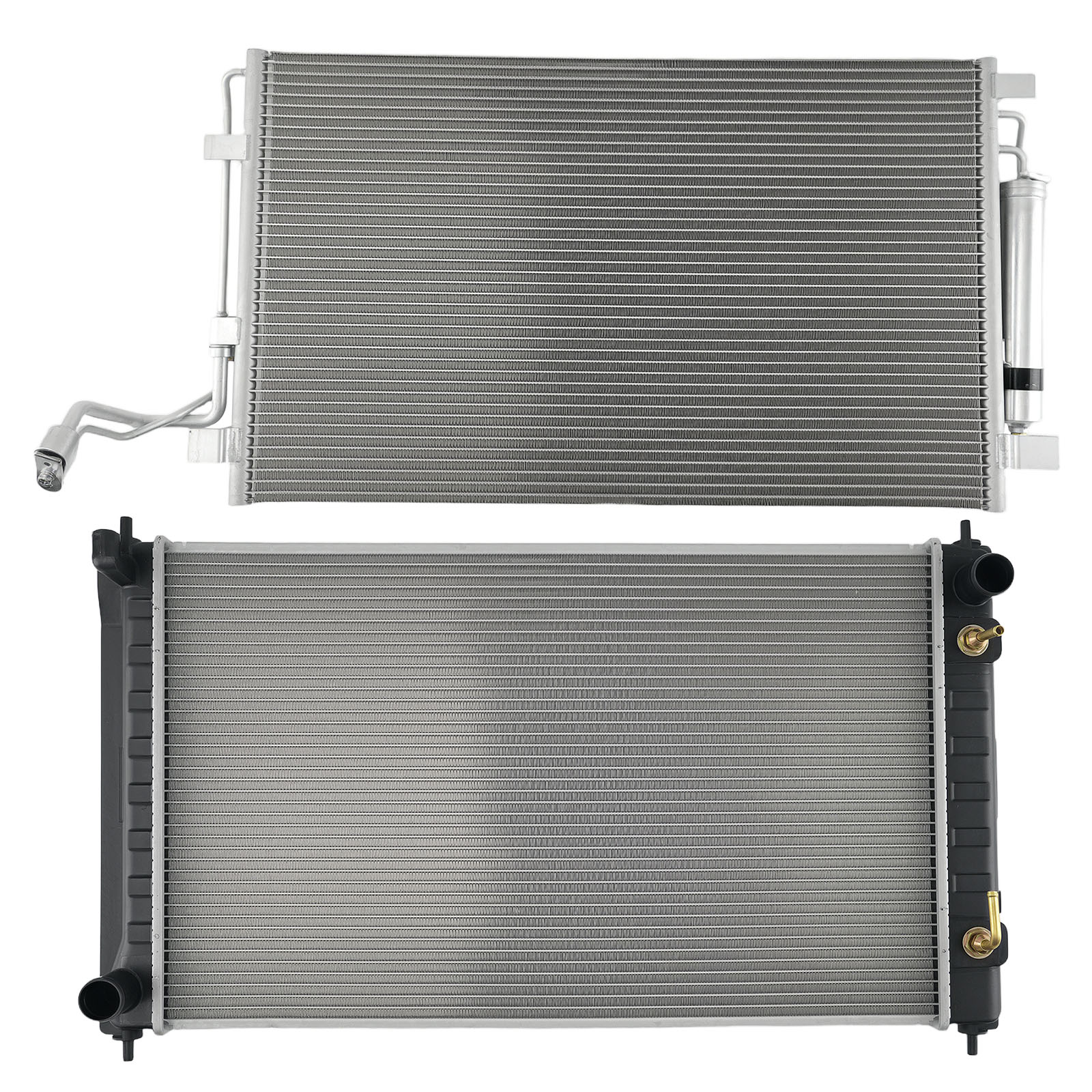 Aluminum Radiator & AC Condenser for Nissan Altima 2.5L 3.5L 2007-2012 NI3010241