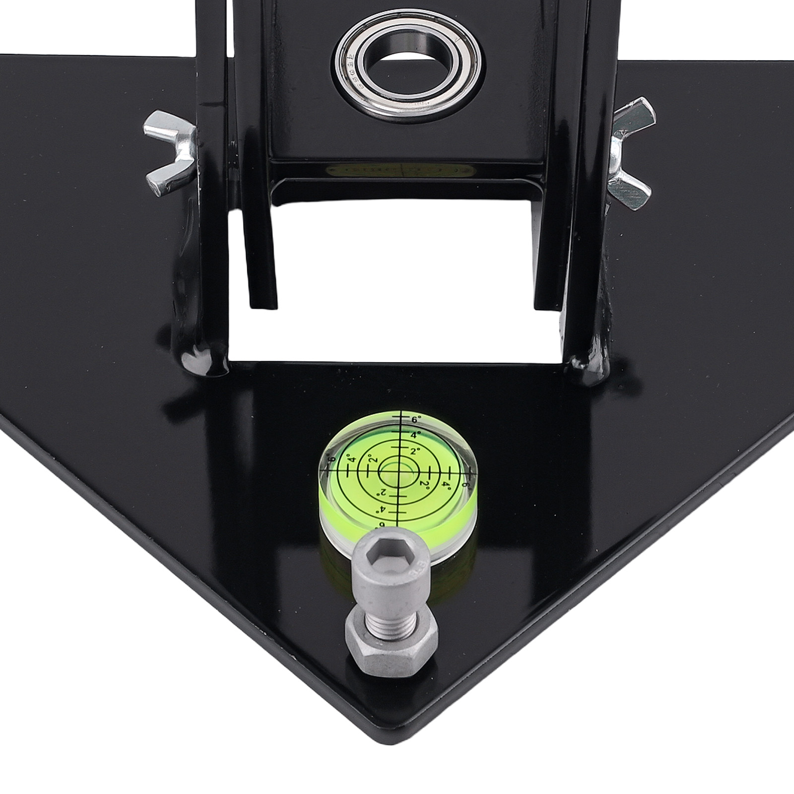 WaterWarden Pool Fence Drill Guide with Bubble Level for Adjustable Tilt Angle