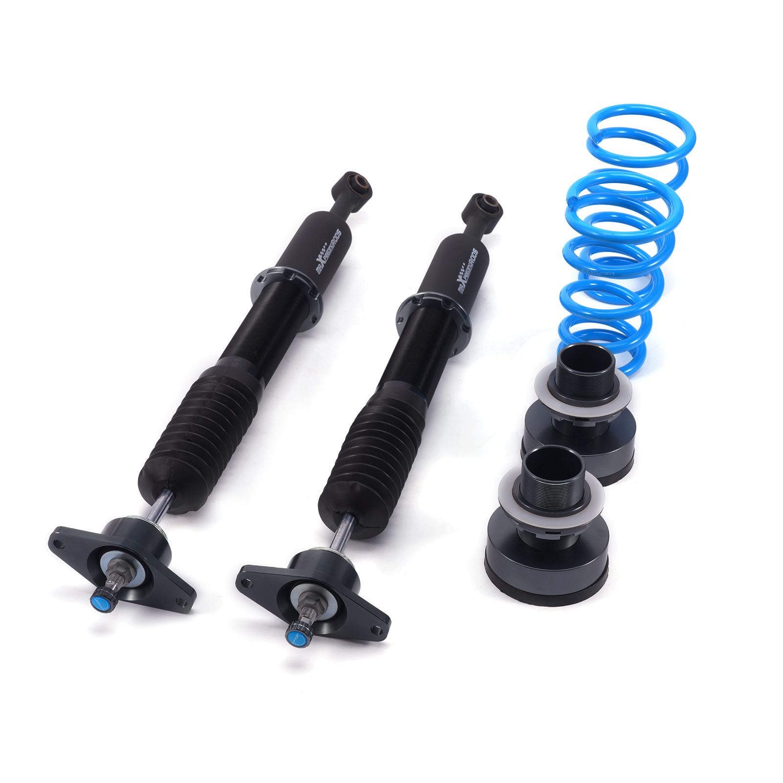 Gewindefahrwerk Kit Schwarz Blau for Volvo C30/S40/V50 04-13 Pillow Ball Mount