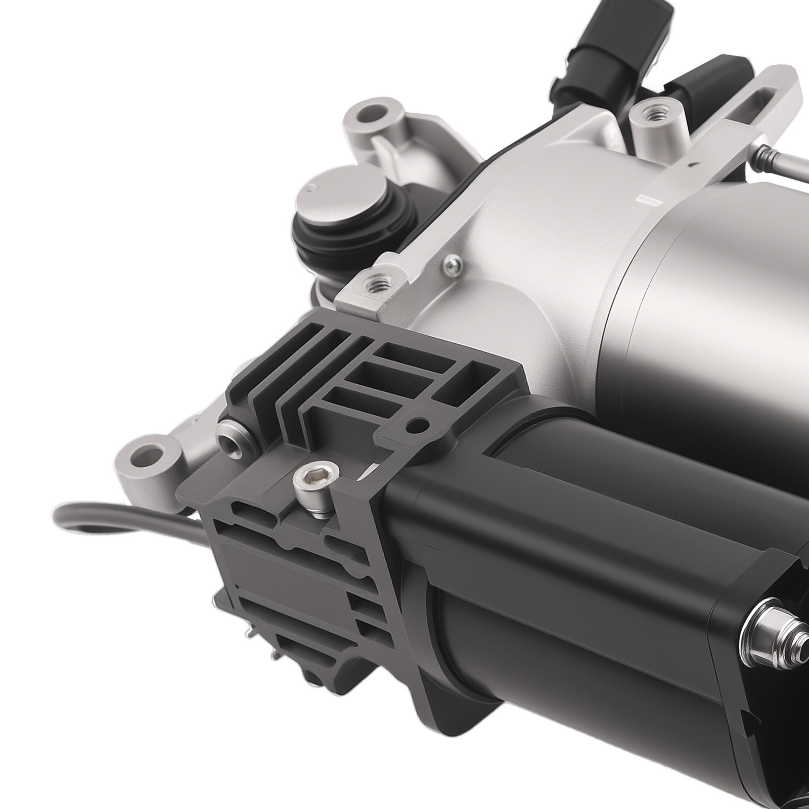 Air Suspension Compressor W/ Bracket For Audi Q7 4L 4LB 2006-2015 4L0698007B