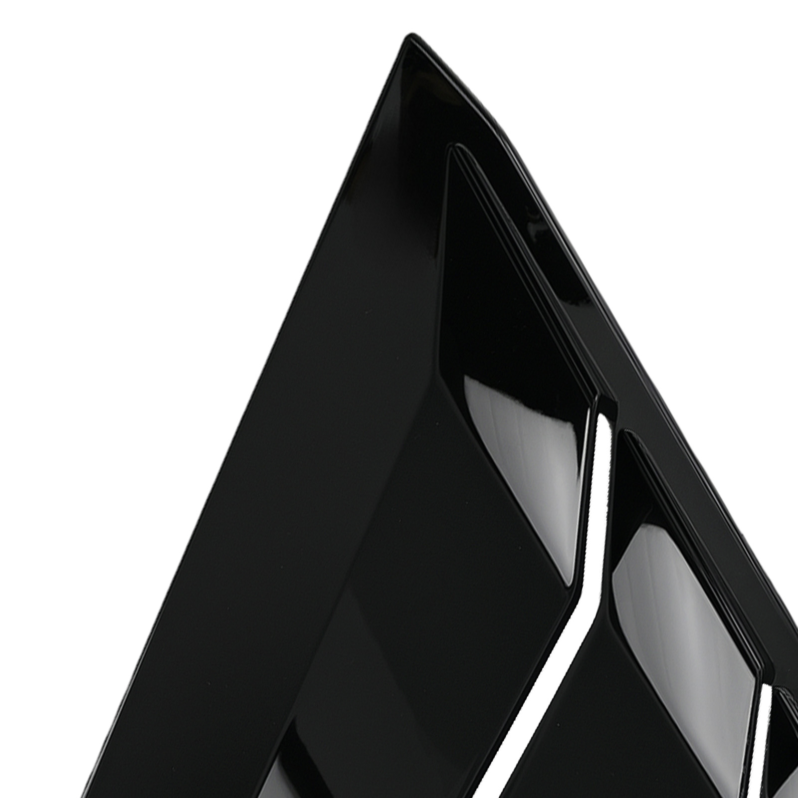 ABS Side Window Louvers Black for Nissan Altima 2019-2023 Gloss Painted