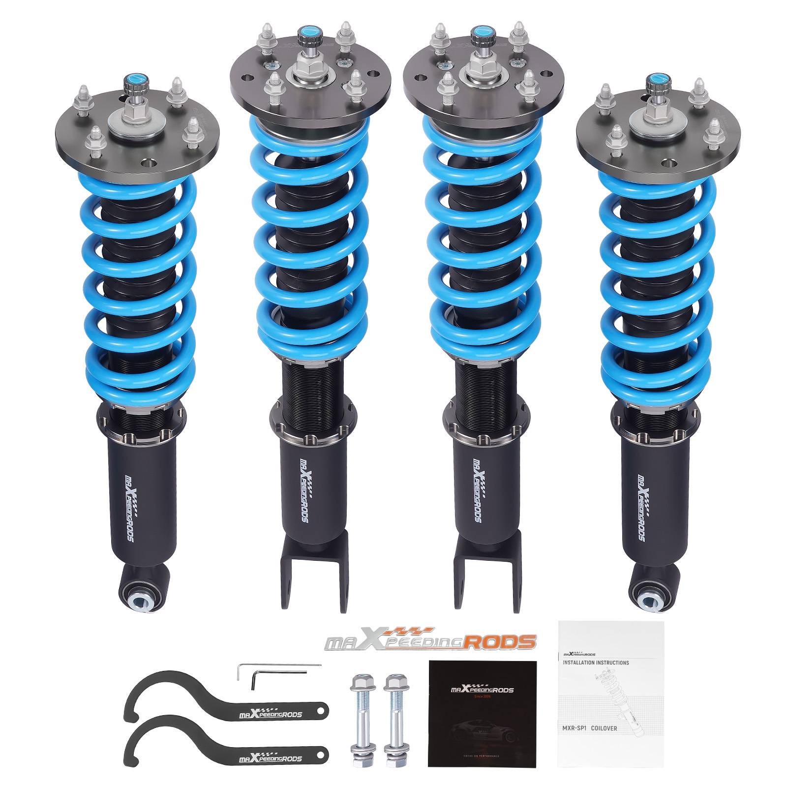 24 Step Adj Damper Shocks Coilovers Lowering Kit for Jaguar XF 2007-2015