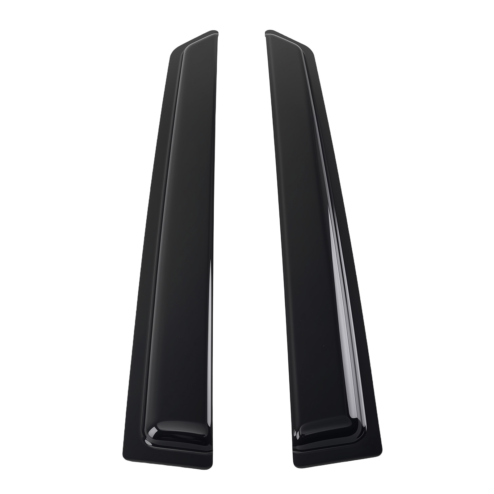 Vent Visor Window Guards for Hyundai Venue 2020-2024 Black Outside 4Pcs