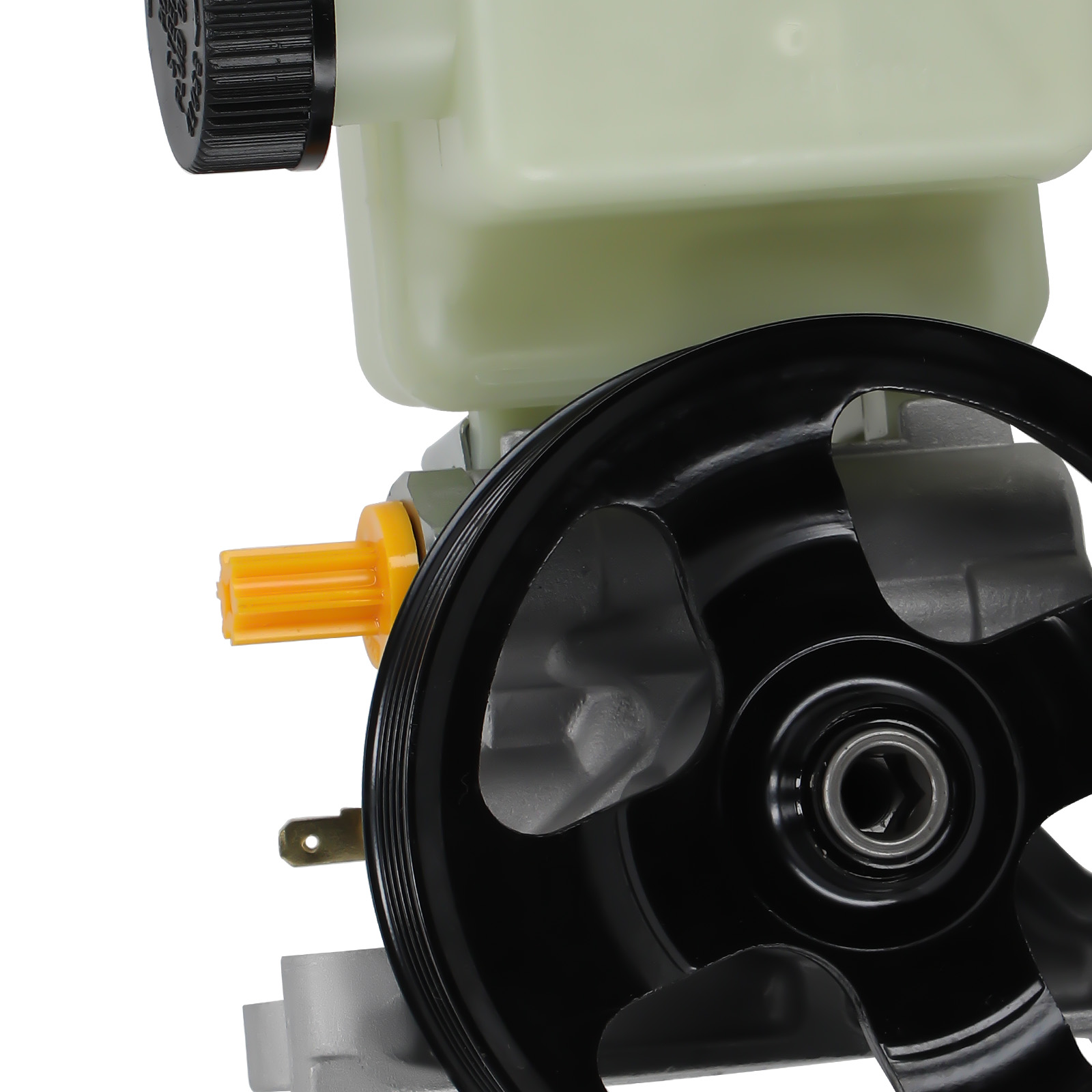 Power Steering Pump w/ Pulley & Reservoir for Mazda CX-7 L4 2.3L 2.5L EG2132650C