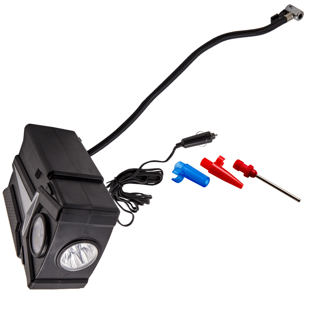 Tire Inflator Car Air Pump Compressor Electric Portable Auto 12V Volt 35L / min
