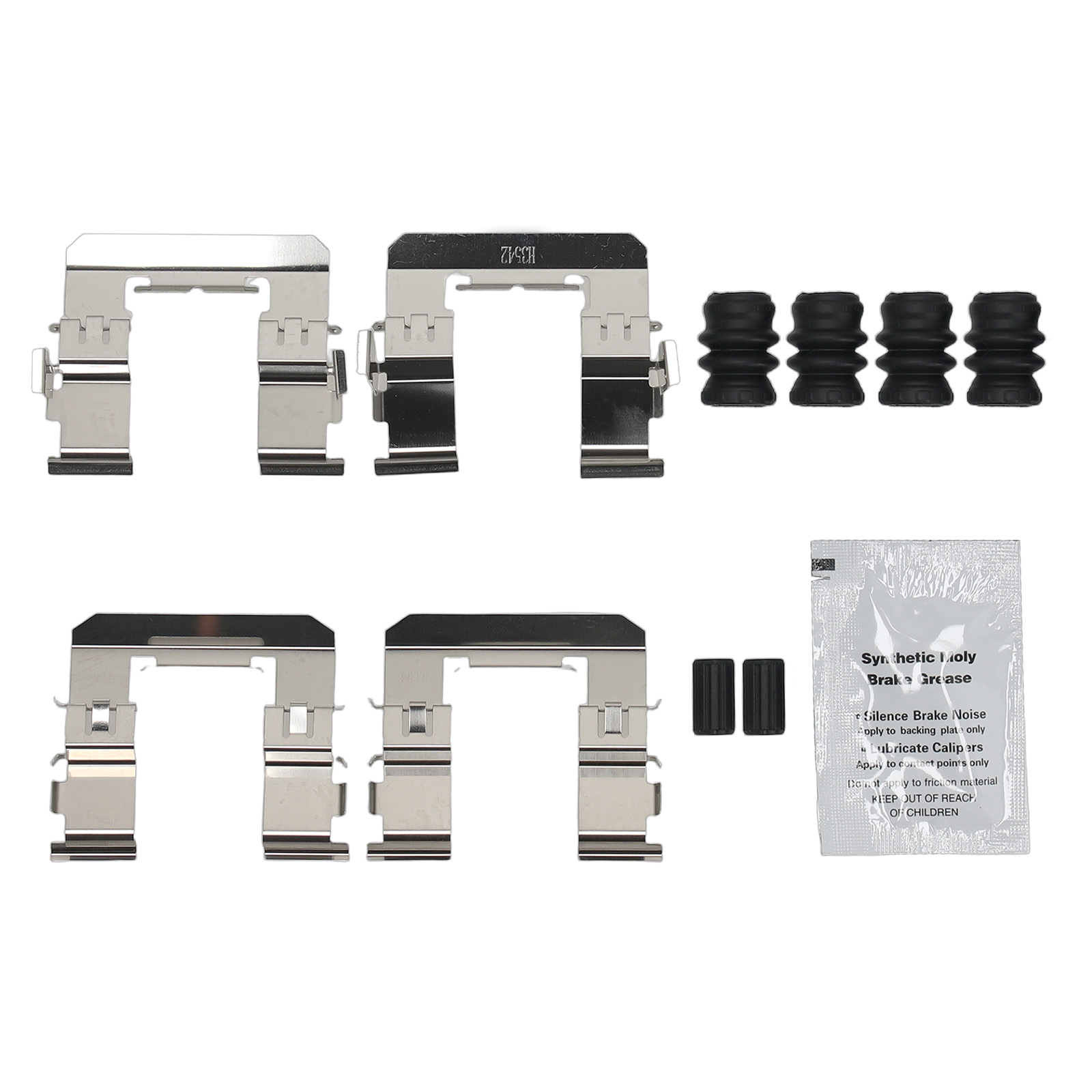 Front Ceramic Brake Pads Kit for Subaru WRX/XV Crosstrek/Outback/Forester/Legacy