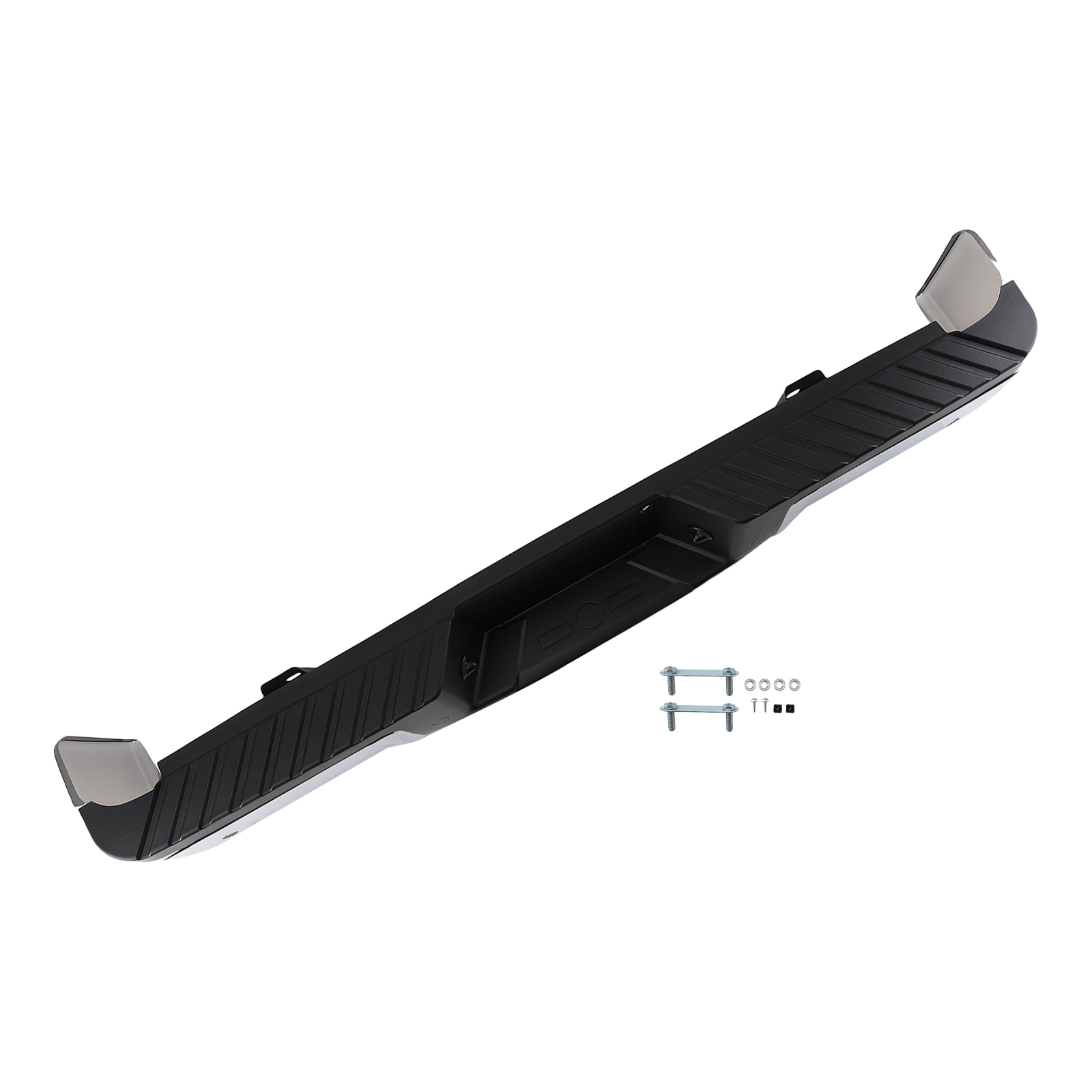 Chrome Steel Rear Bumper for Ford F-150 2009-2014 Assembly 9L3Z17906A Bolt-On