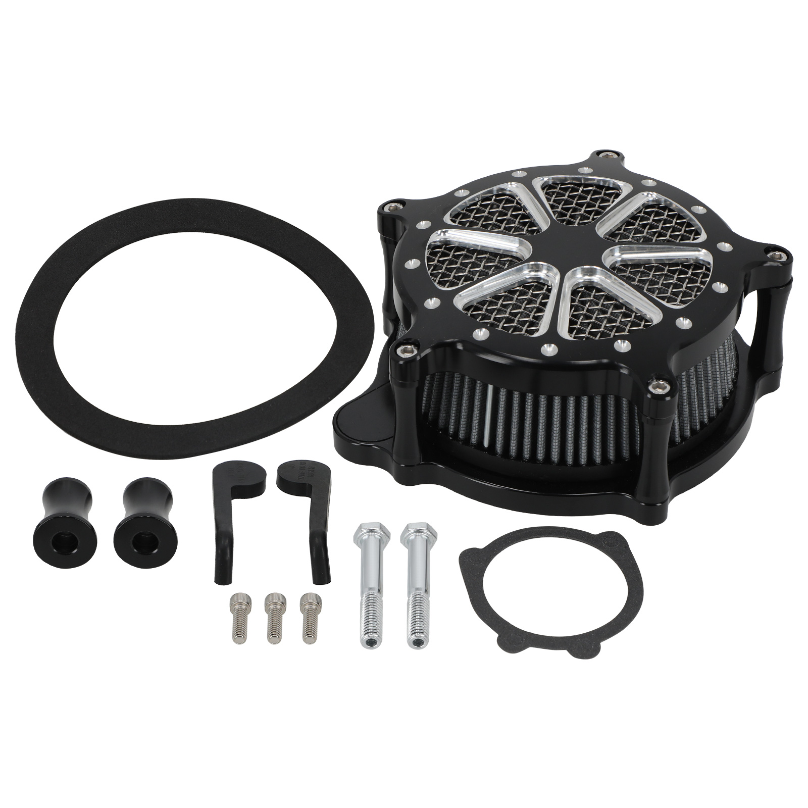 1x Air Filter Cleaner Air Cleaner filter for Harley Touring 00-07 Softail 00-15