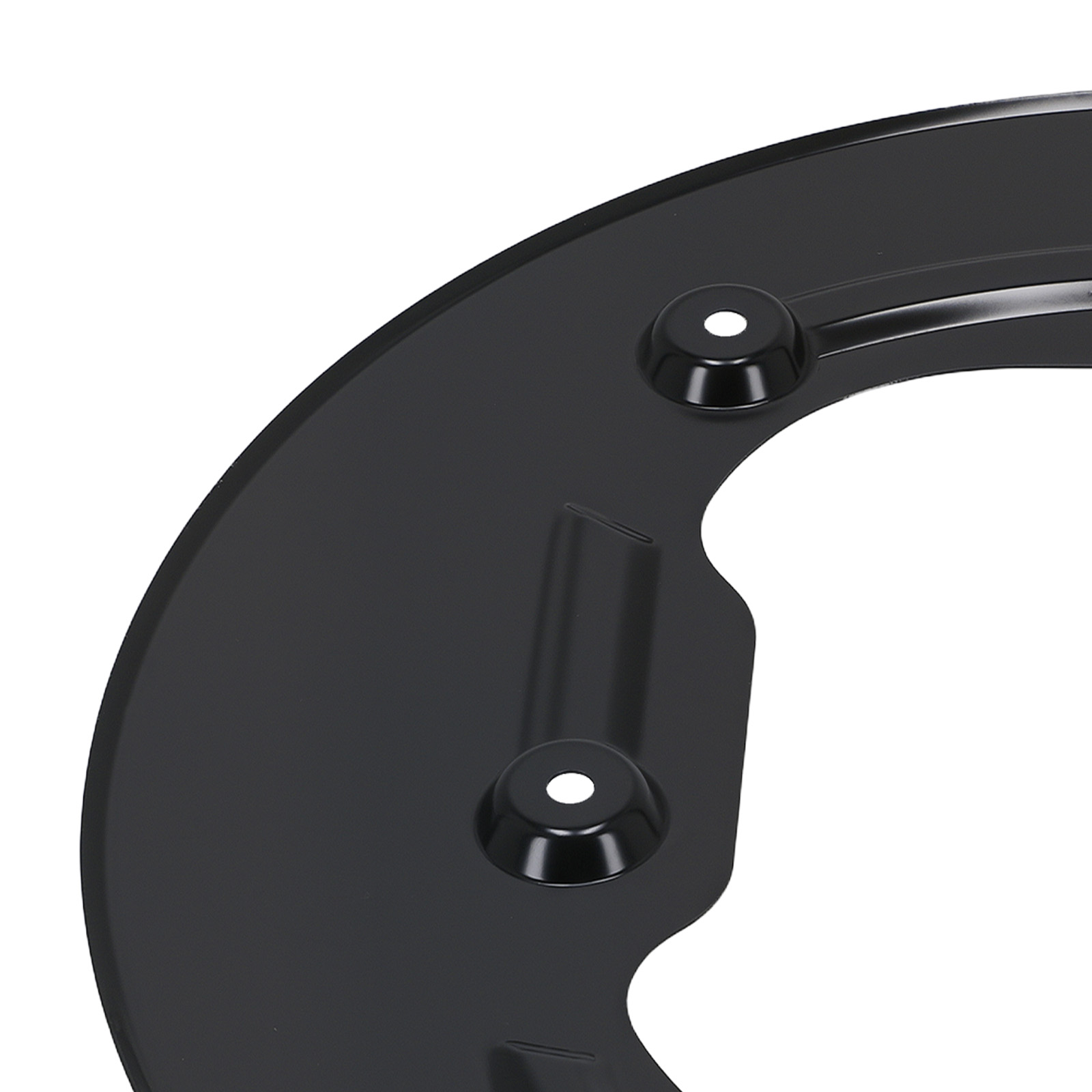 Brake Dust Shield Plate Front Left for Ford F-150 2004-2008 4L3Z2K005BA Black