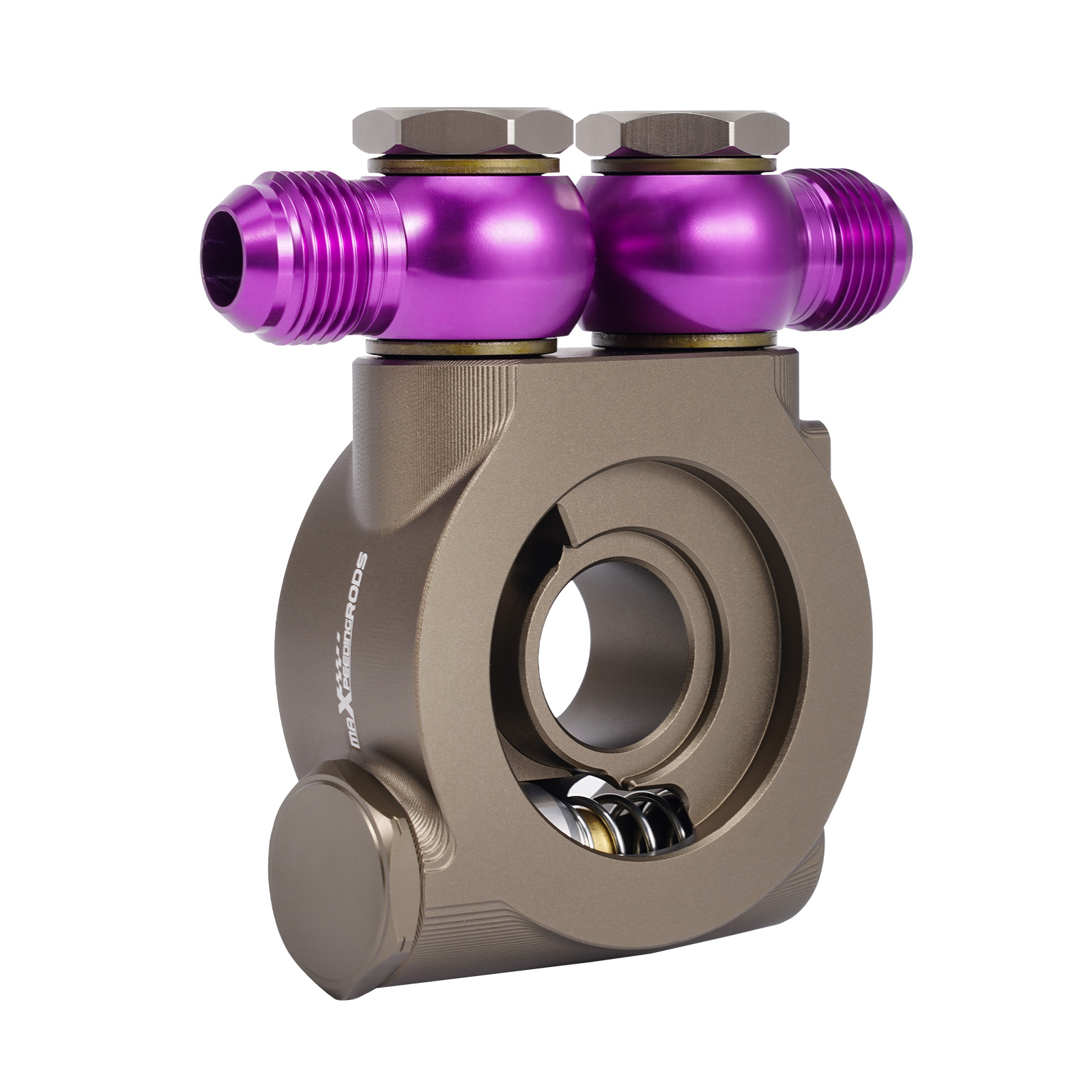 16 Reihen Motor Ölkühler Universal Kit AN10 Aluminium Thermostat Luftführung Set