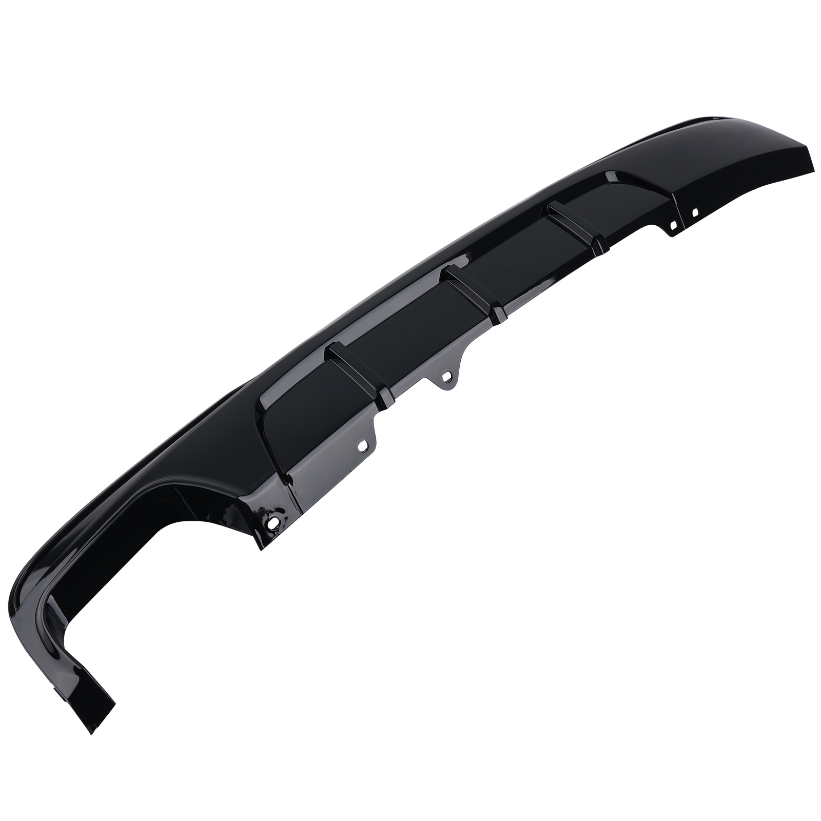 Rear Bumper Diffuser Splitter M Performance Style Gloss For BMW 5 Series F10 F11
