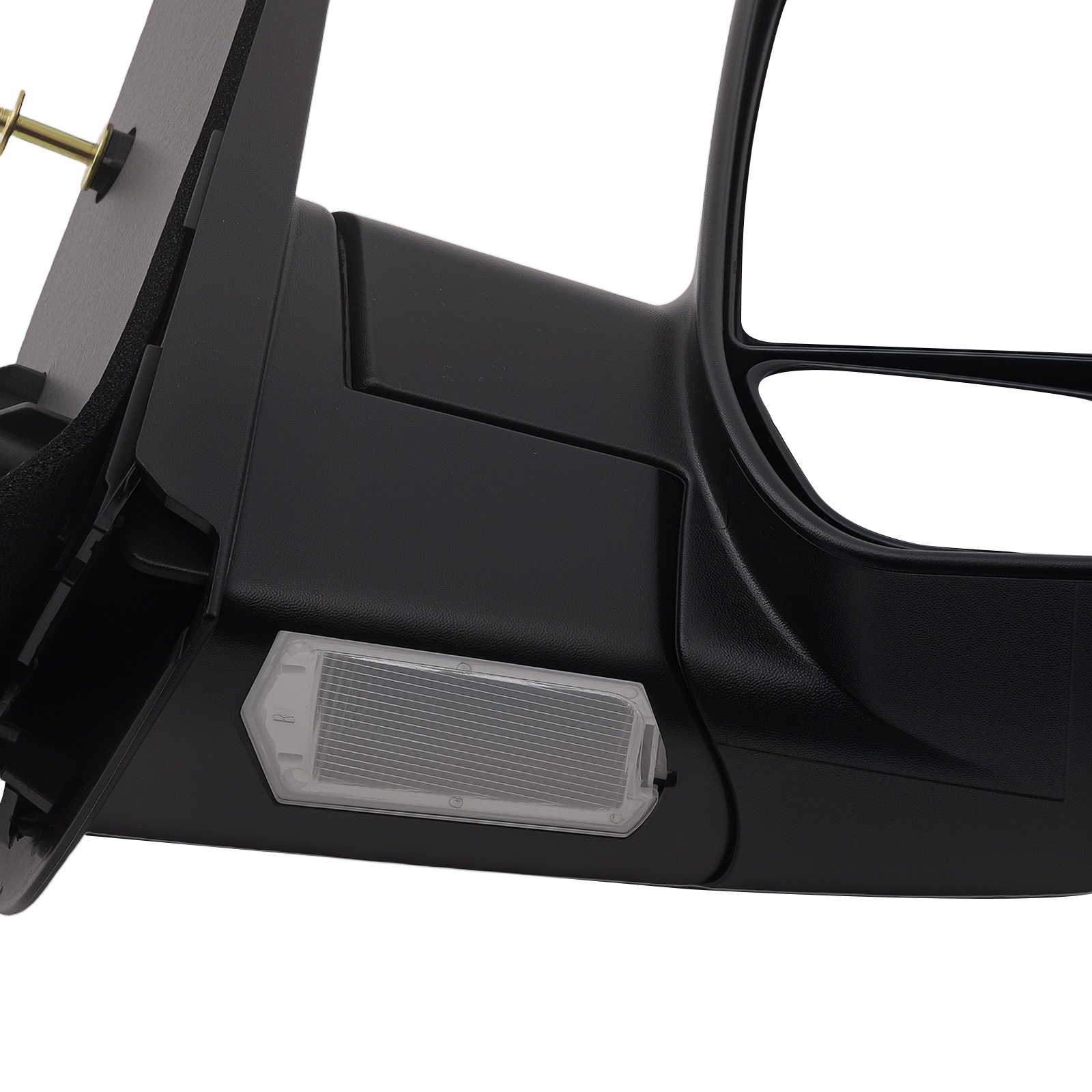 Right Manual Mirror for Ford E-250 E-350 E-450 2003-13 Manual Black