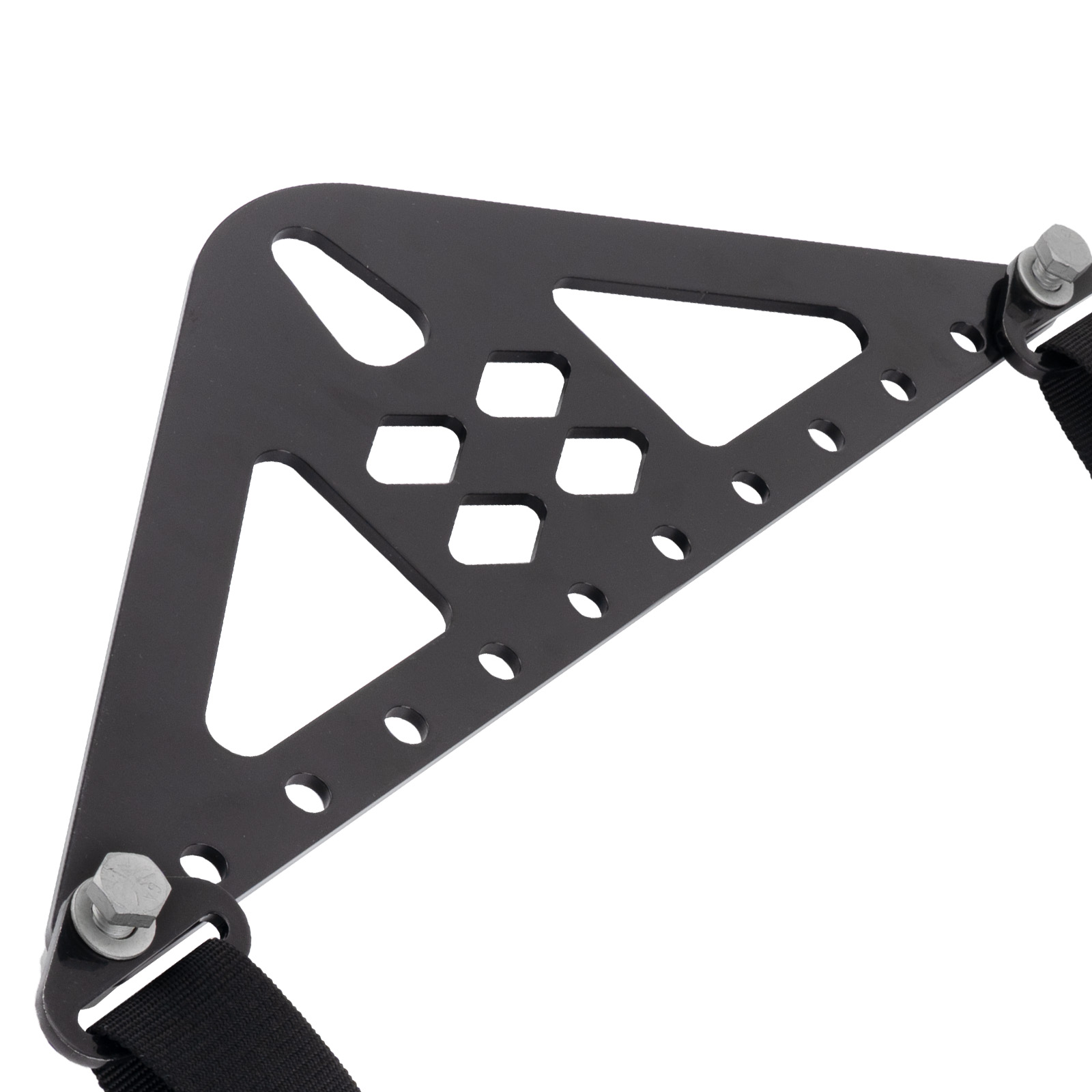 Engine Lift Bracket Kit 4-Point Steel 1200lb w/Nylon Straps Mounting Hardware