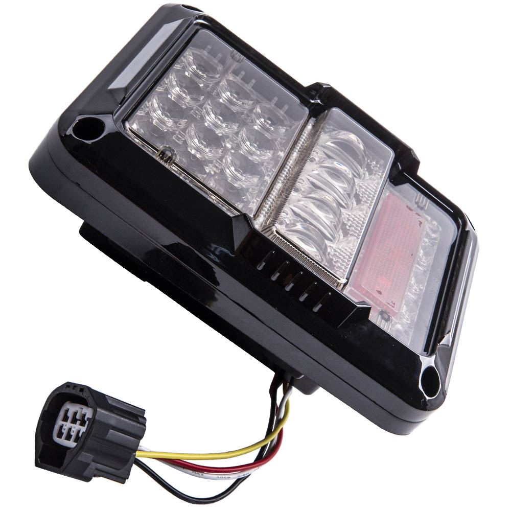 Replacement LED Tail Lights for Jeep Wrangler JK JKU 2007-18 Brake Reverse Lamps