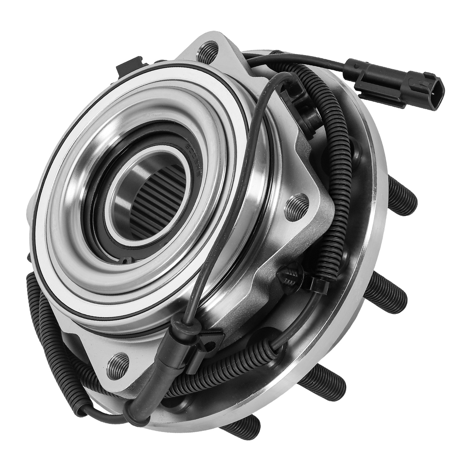 Front ABS Wheel Hub Assembly for Ford F-450 F-550 4WD 10-Lug 2011-16 515133