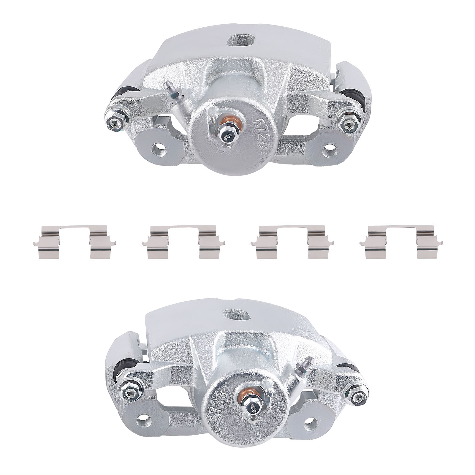 Front LH+RH Brake Calipers For Honda Civic Except Coupe Si & Type R Models 2018