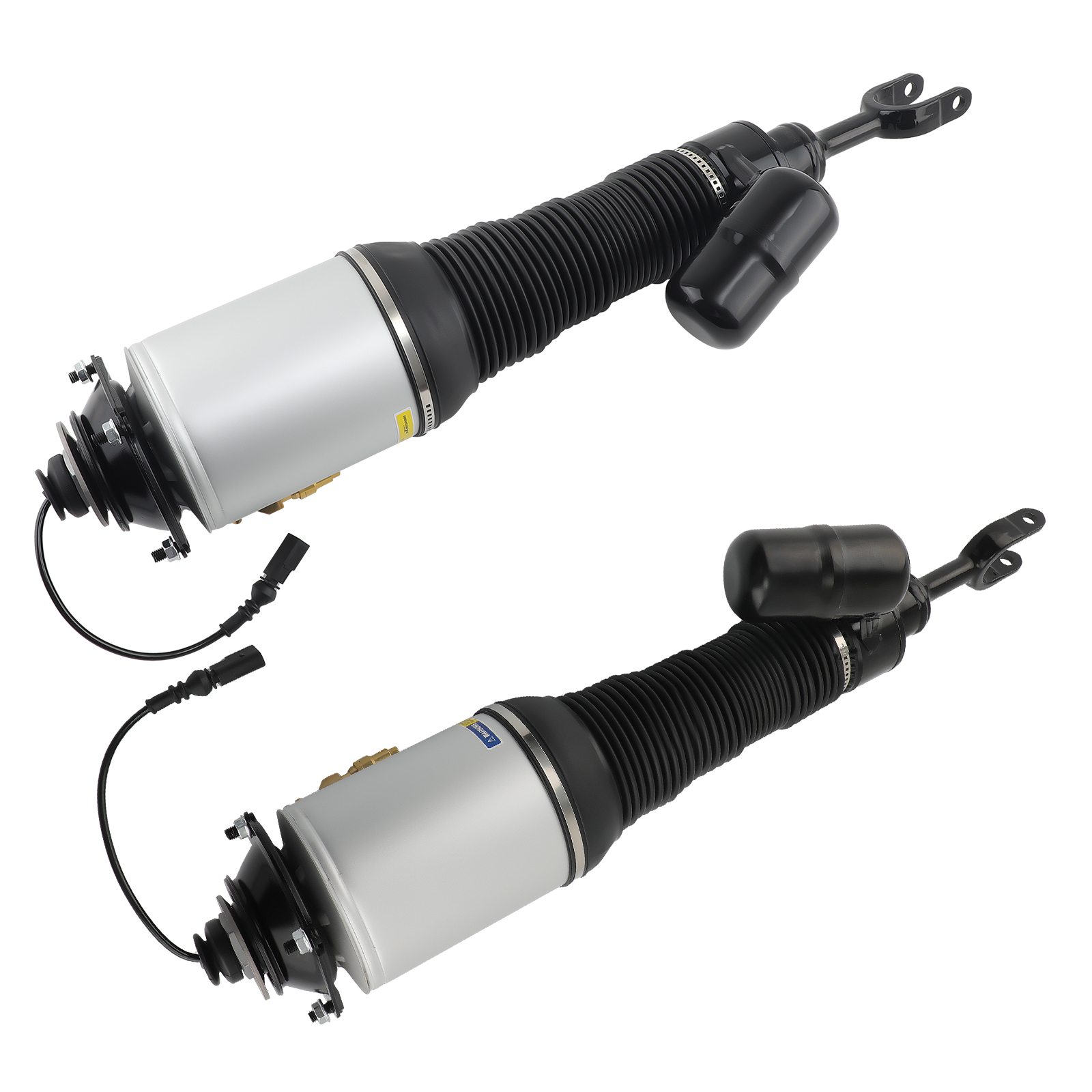 Pair Front Air Suspension Shock Struts For Bentley Continental GT Flying Spur