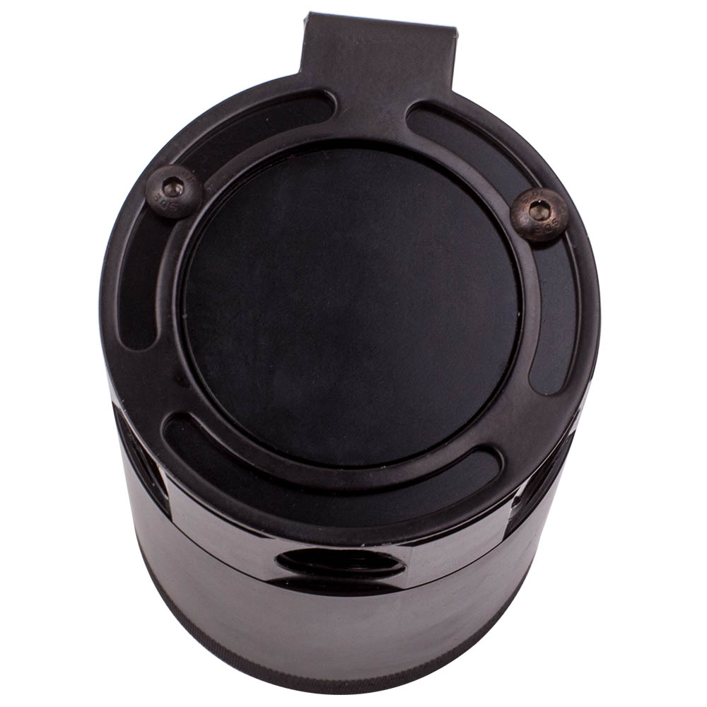 Universal Racing Baffled 3-Ports Oil Catch Can/Tank/Reservoir Air-Oil Separator