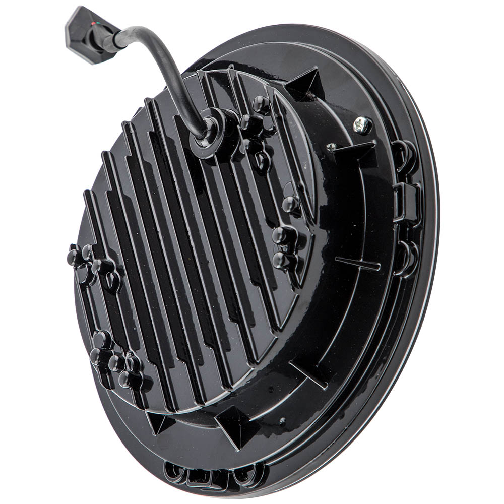 7 Inch Round LED Headlight High/Low Beam For Jeep Wrangler JK TJ LJ CJ 1997-2018