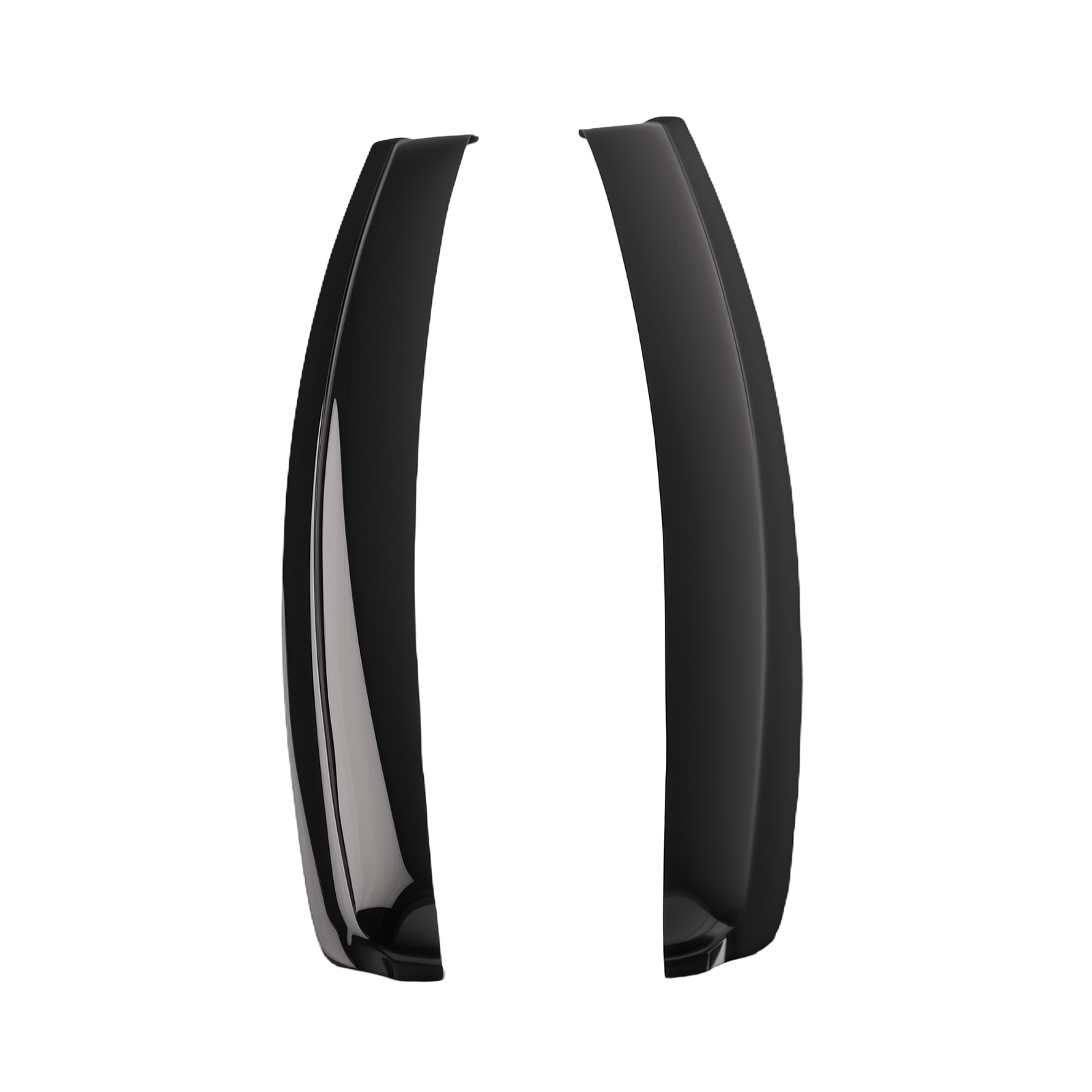 Wind Deflectors Rain Guard Vent for Honda HR-V 2016-2022 Outside Mount Black