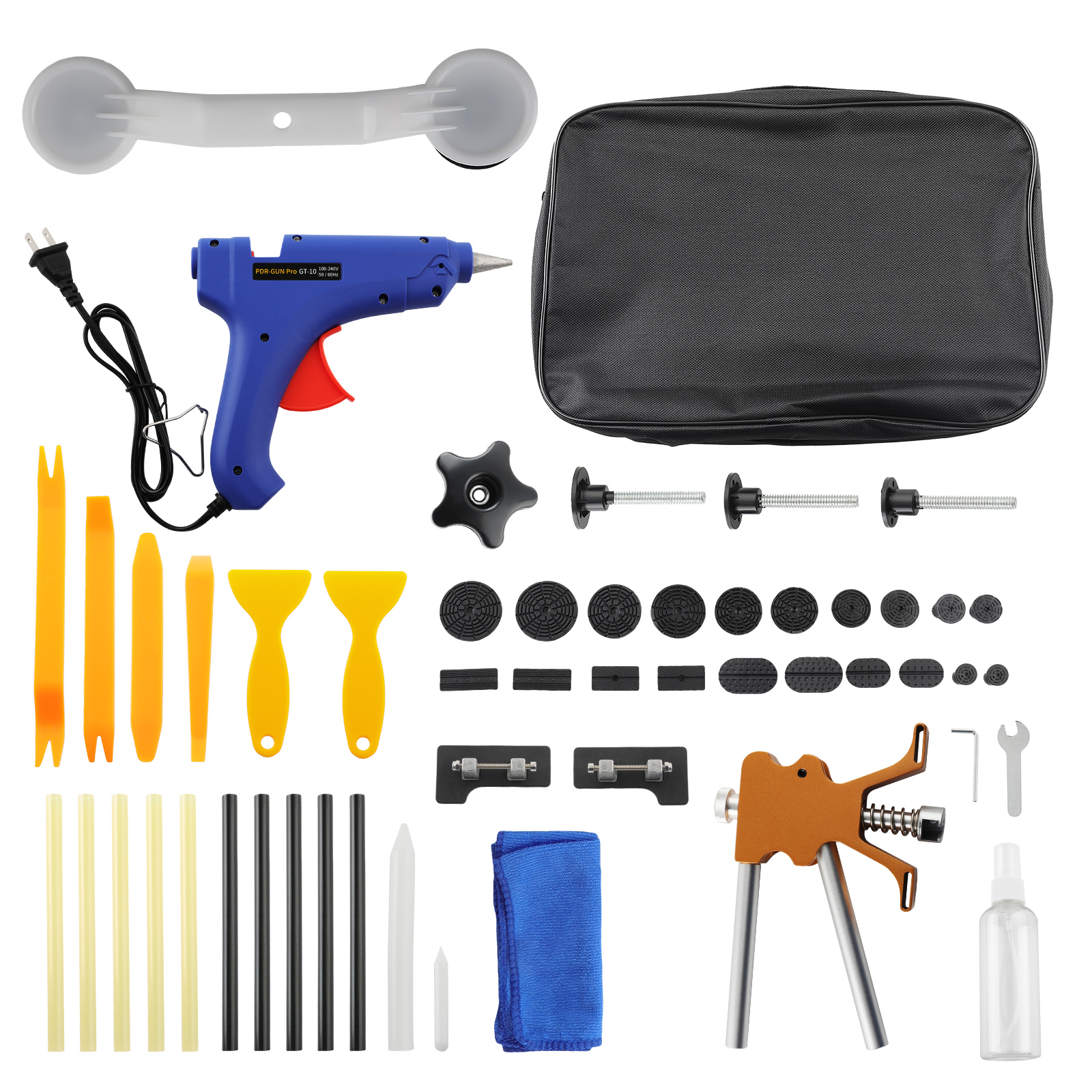 Paintless Dent Repair Tool Set Dent Puller Kit  for Automobile Body Motorcycle