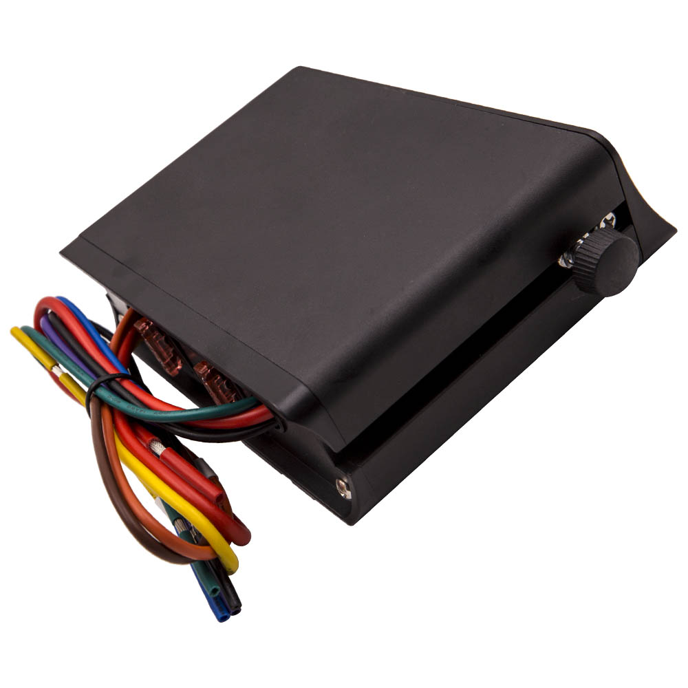 12V 6 Gang Rocker Switch Box Emergency Strobe Light Toggle Controller