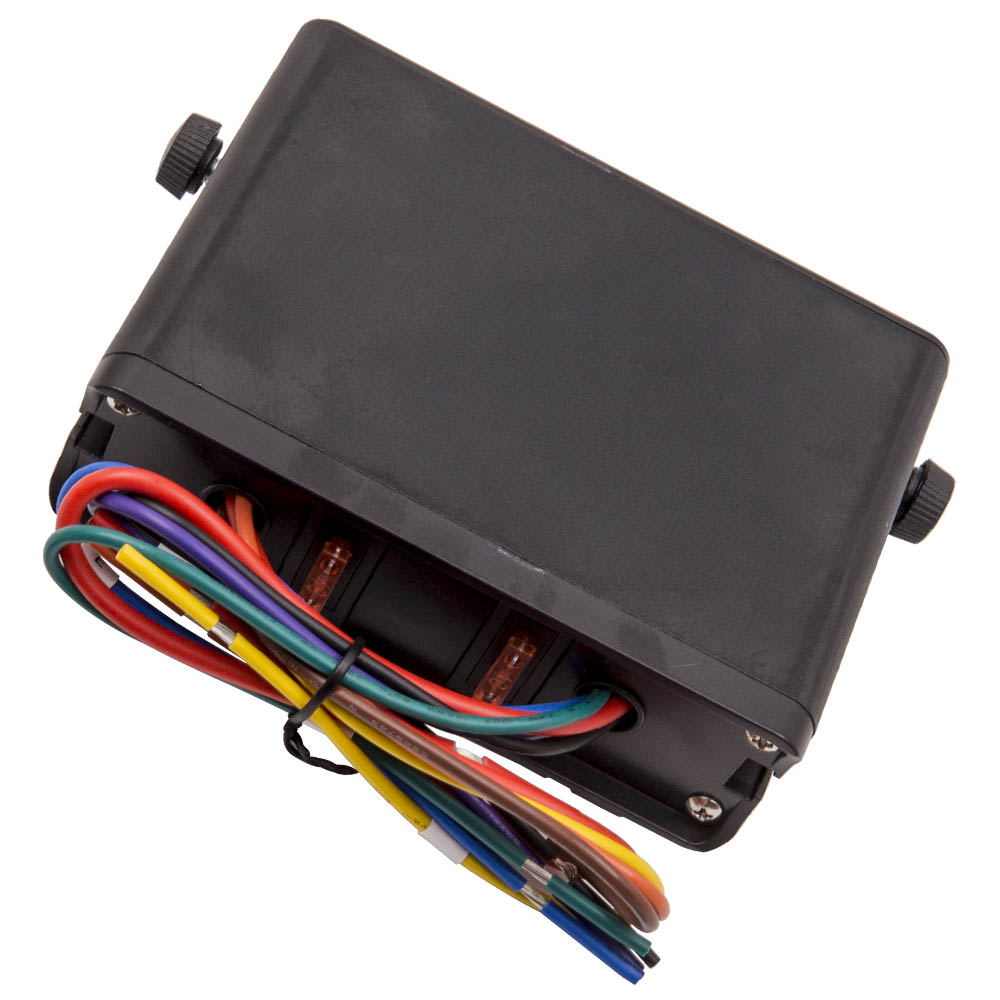 12V 6 Gang Rocker Switch Box Emergency Strobe Light Toggle Controller