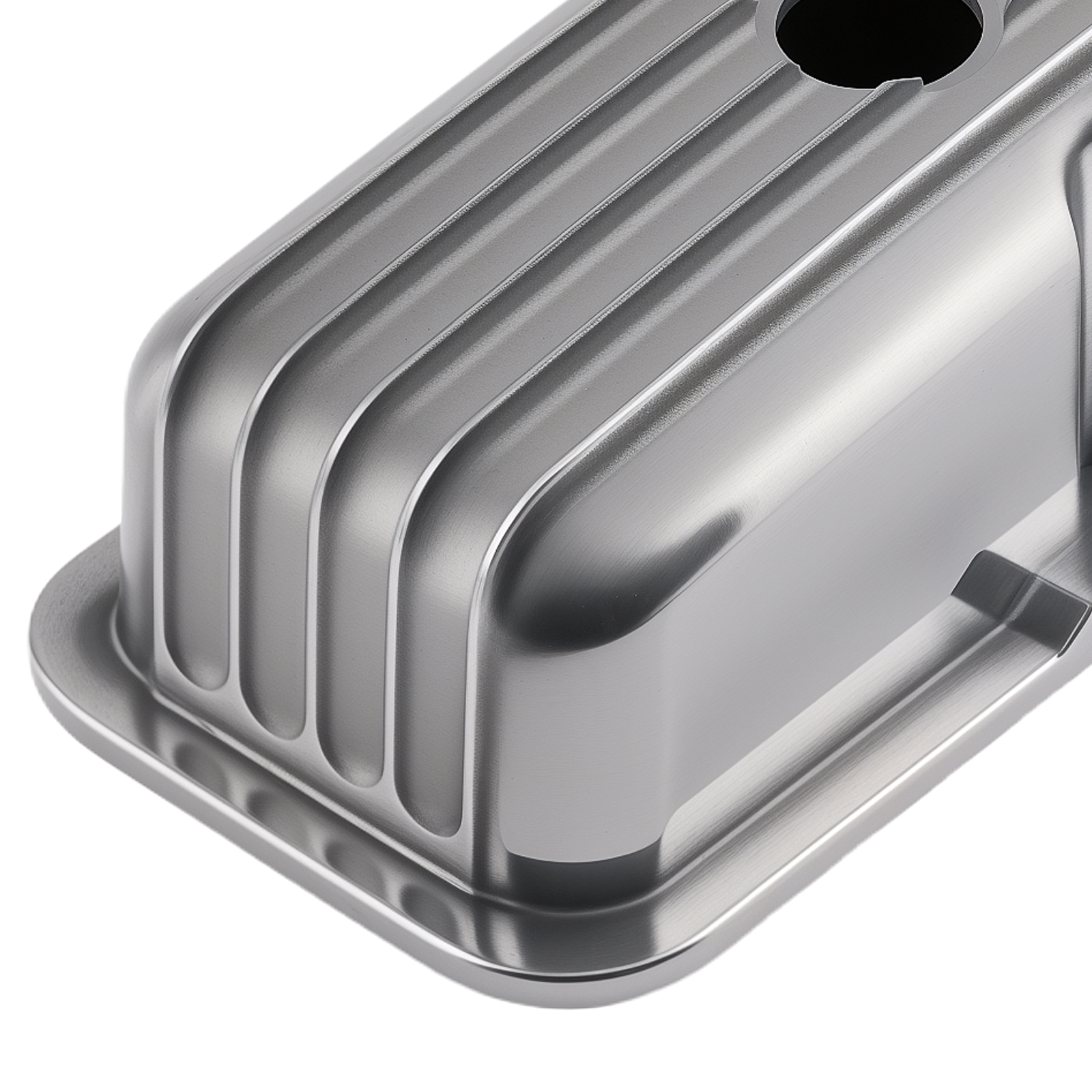 Aluminum Short Style Valve Covers for Chevy SBC 283 305 327 350 1958-1986