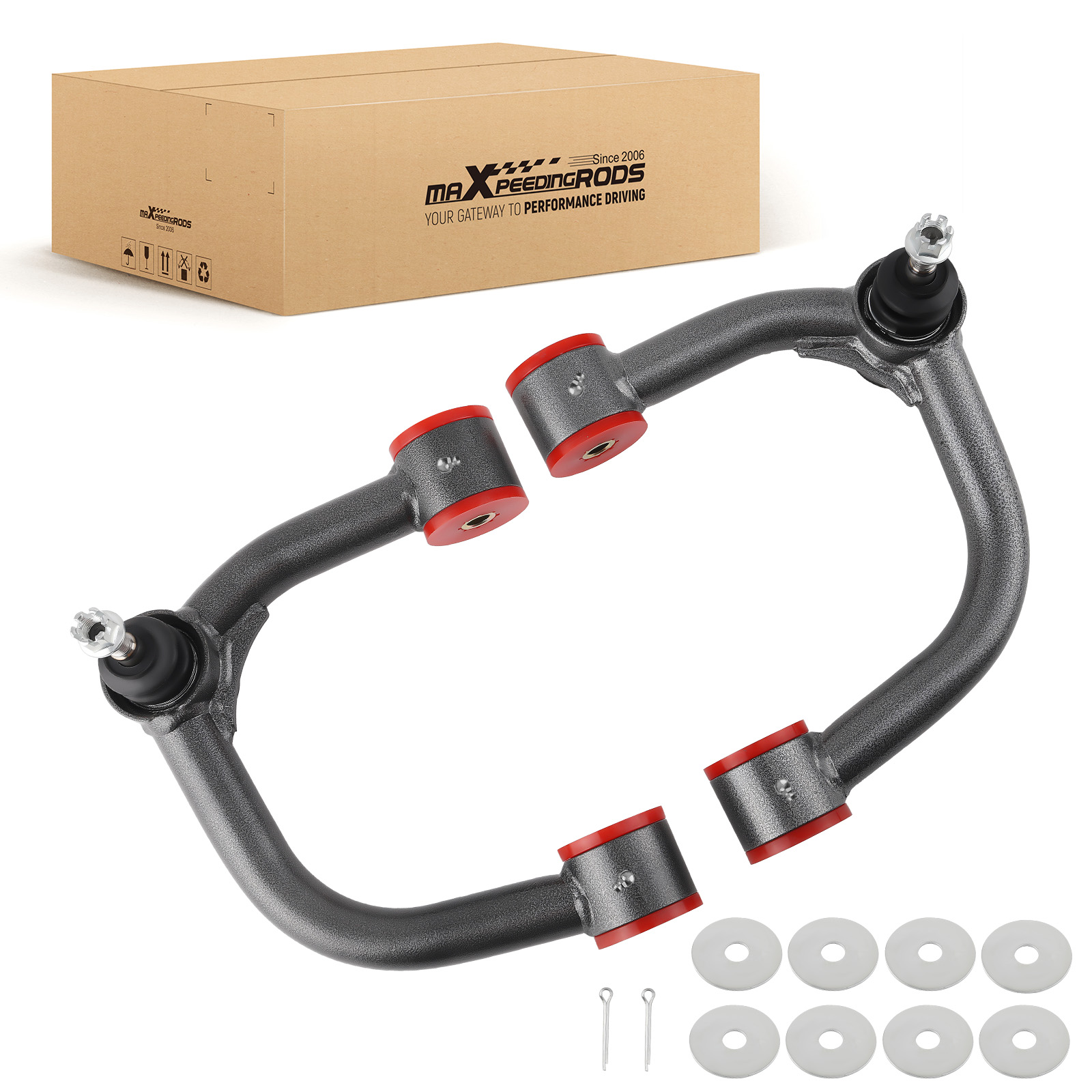 2x Front Upper Control Arms 2-4