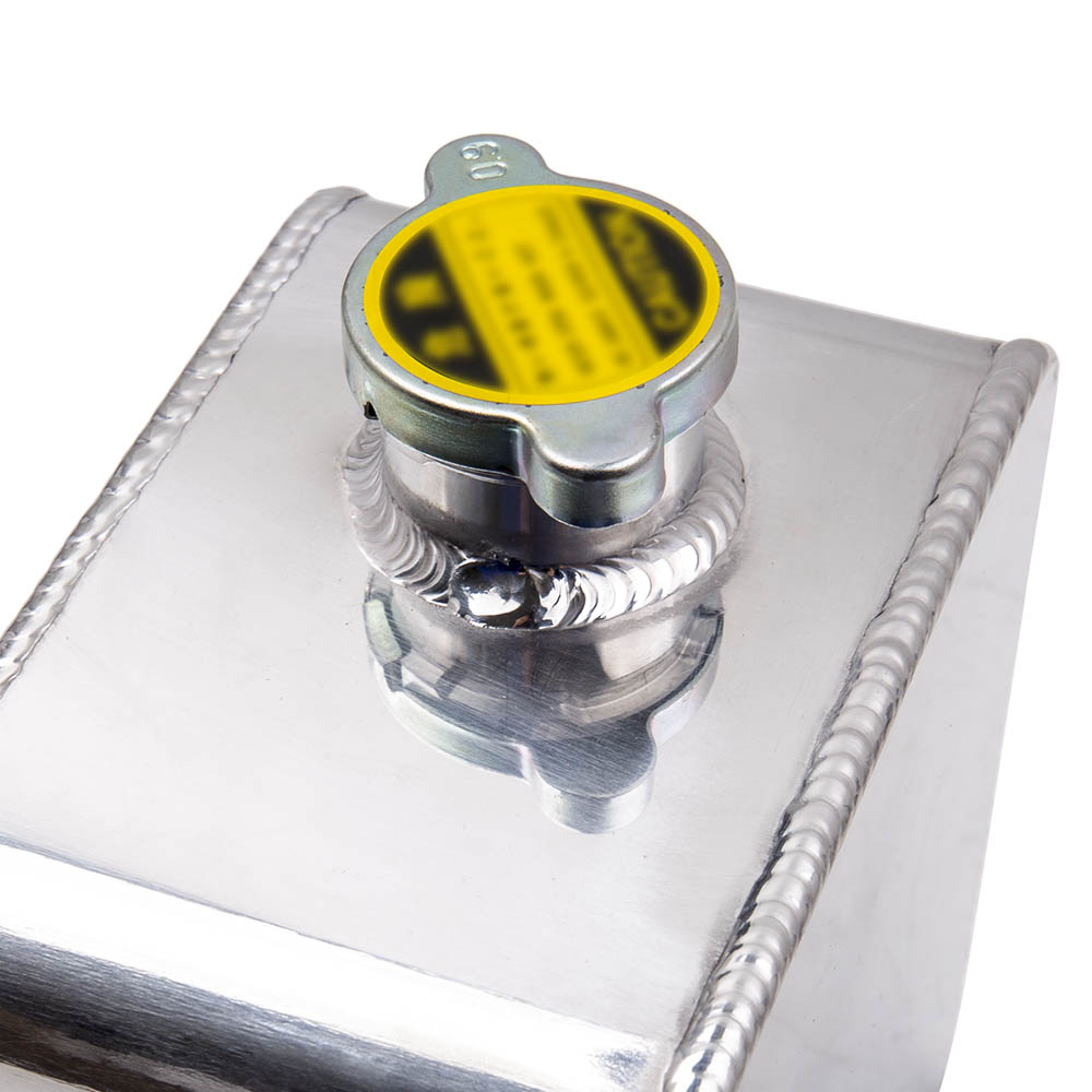 Universal 2.5L Aluminium Kühlmittel Überlauf Ausgleichsbehälter Wassertank 2500
