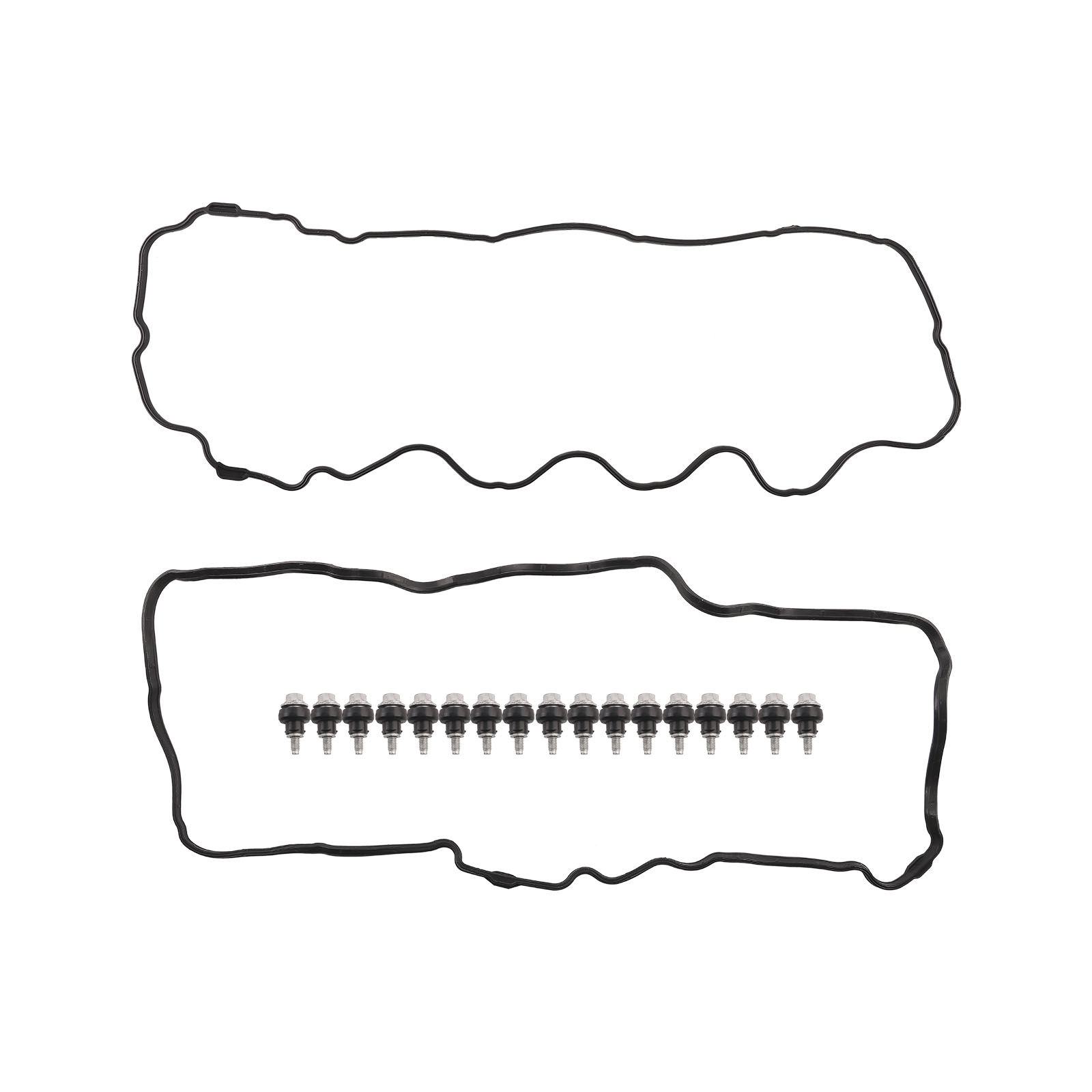 Pair Aluminum Valve Cover for Ford F250 F350 Super Duty Truck V8 5.4L 2005-2010