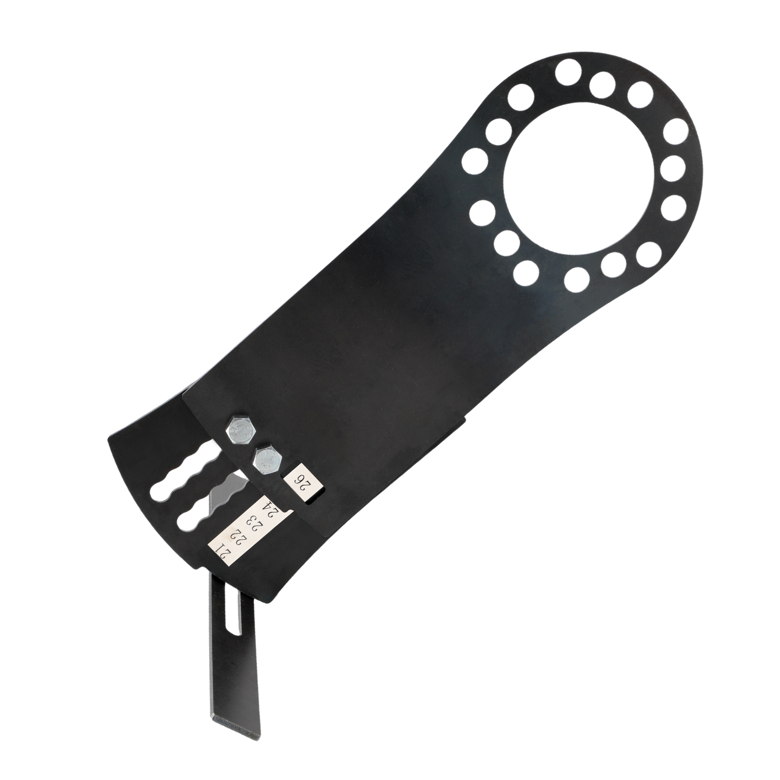 Wheel Tire Combination Measuring Fitment Tool Kit Gauge for 21-33 in 5x4.5