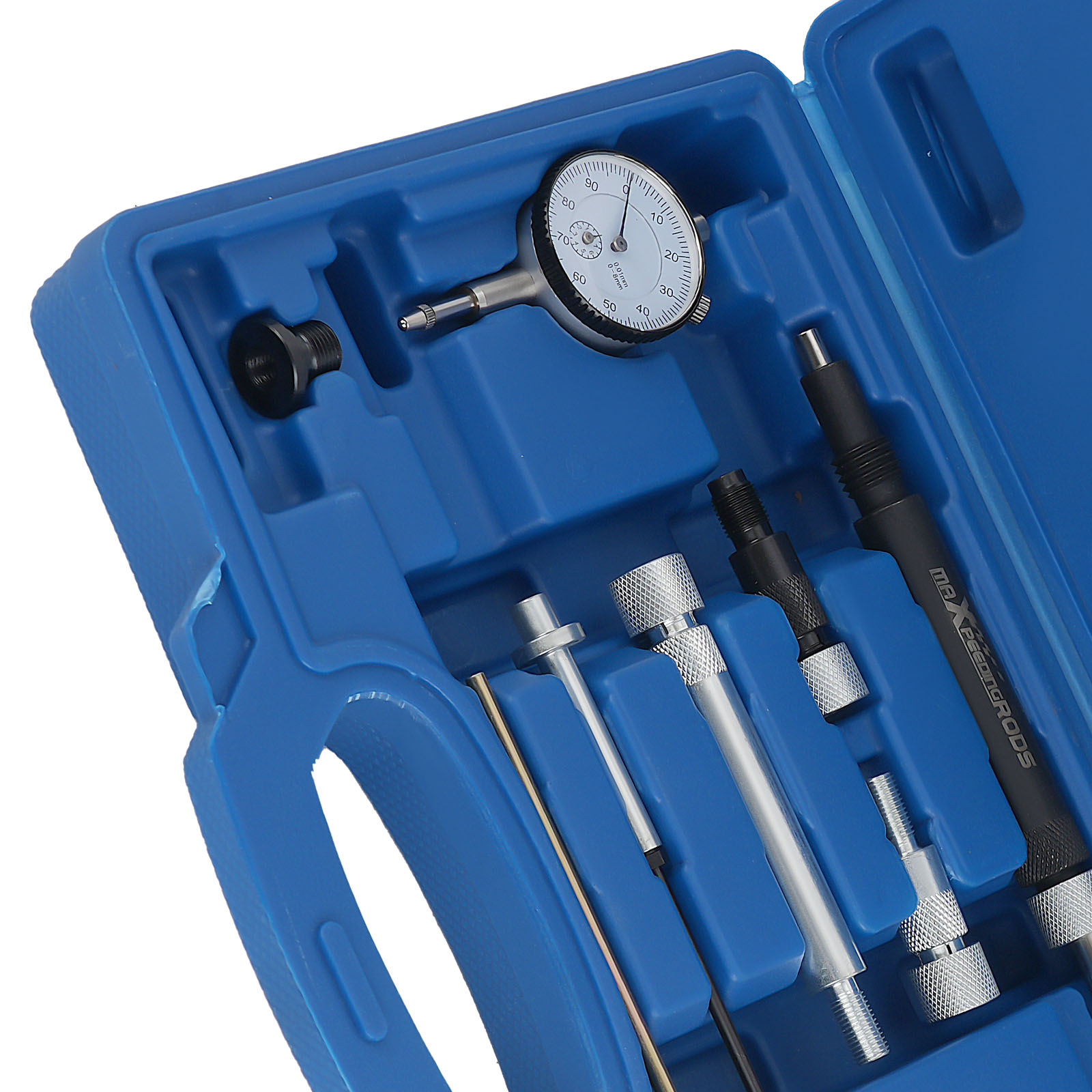 Diesel Fuel Injection Pump Timing Indicator Tool w/ Gauge Adapters