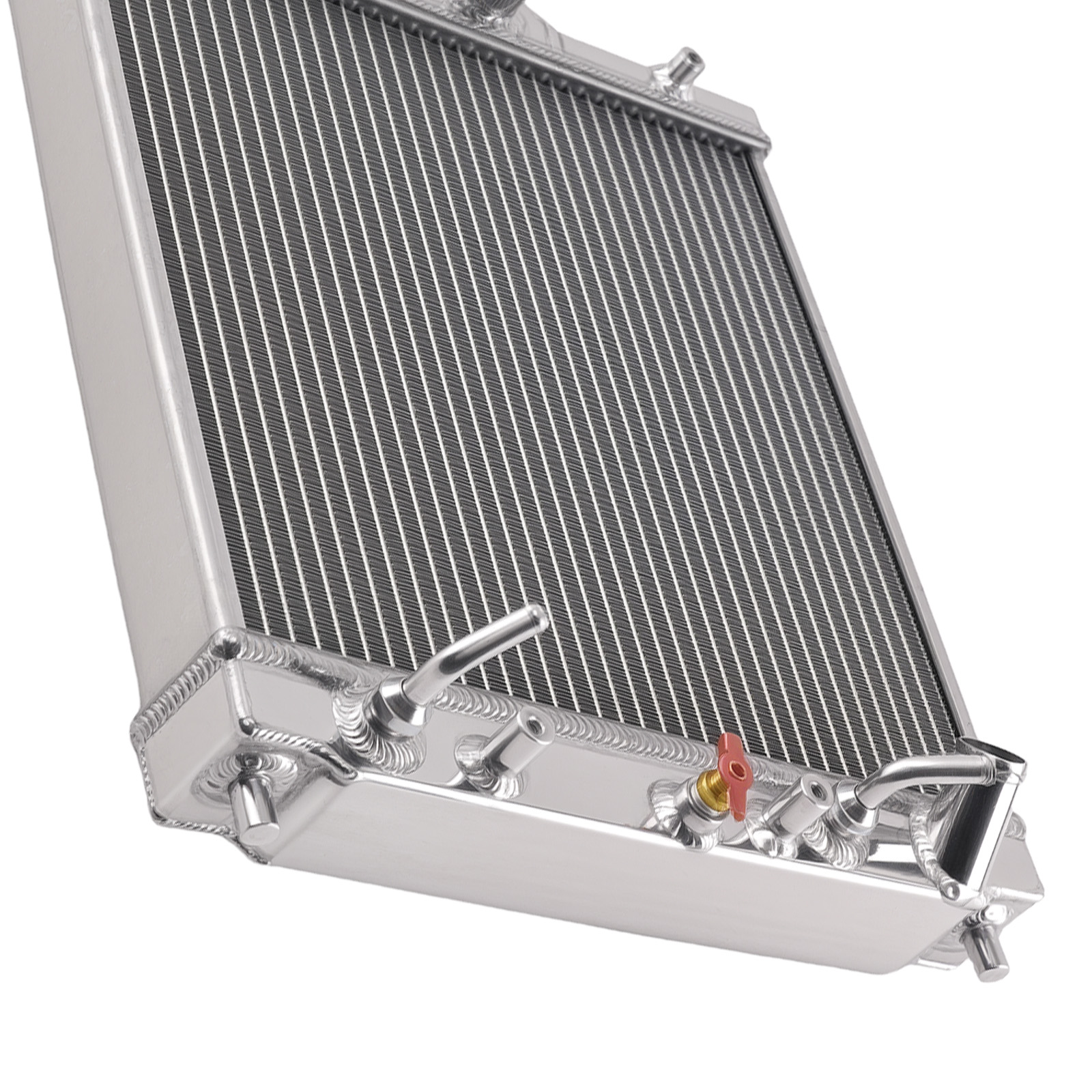 Aluminum Radiator Assembly for Honda Civic 1992-2000 19010P1ZA01 3 Row AT