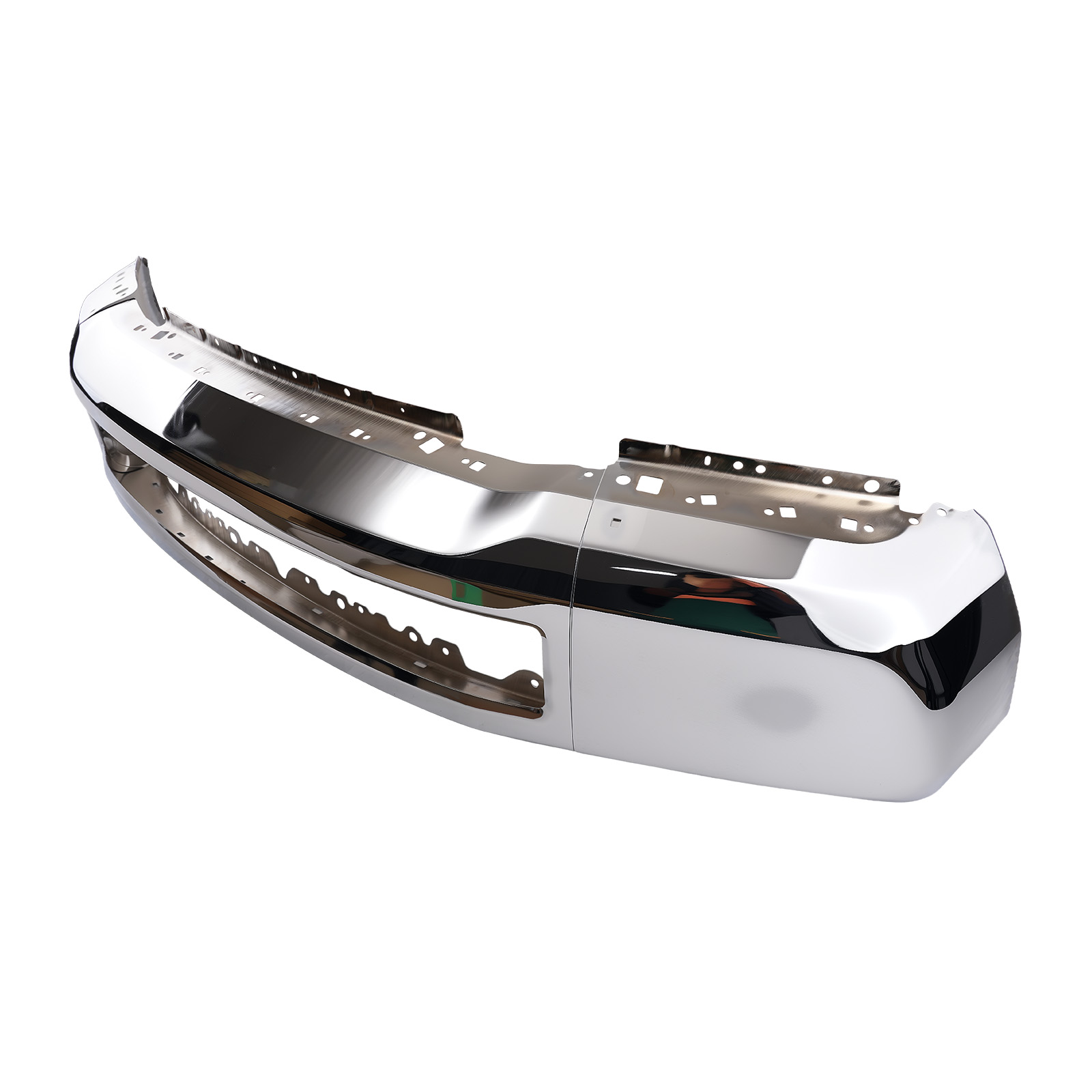 Bumper Face Bar Chrome Front for Ford F-250 F-350 Super Duty 2017-2019